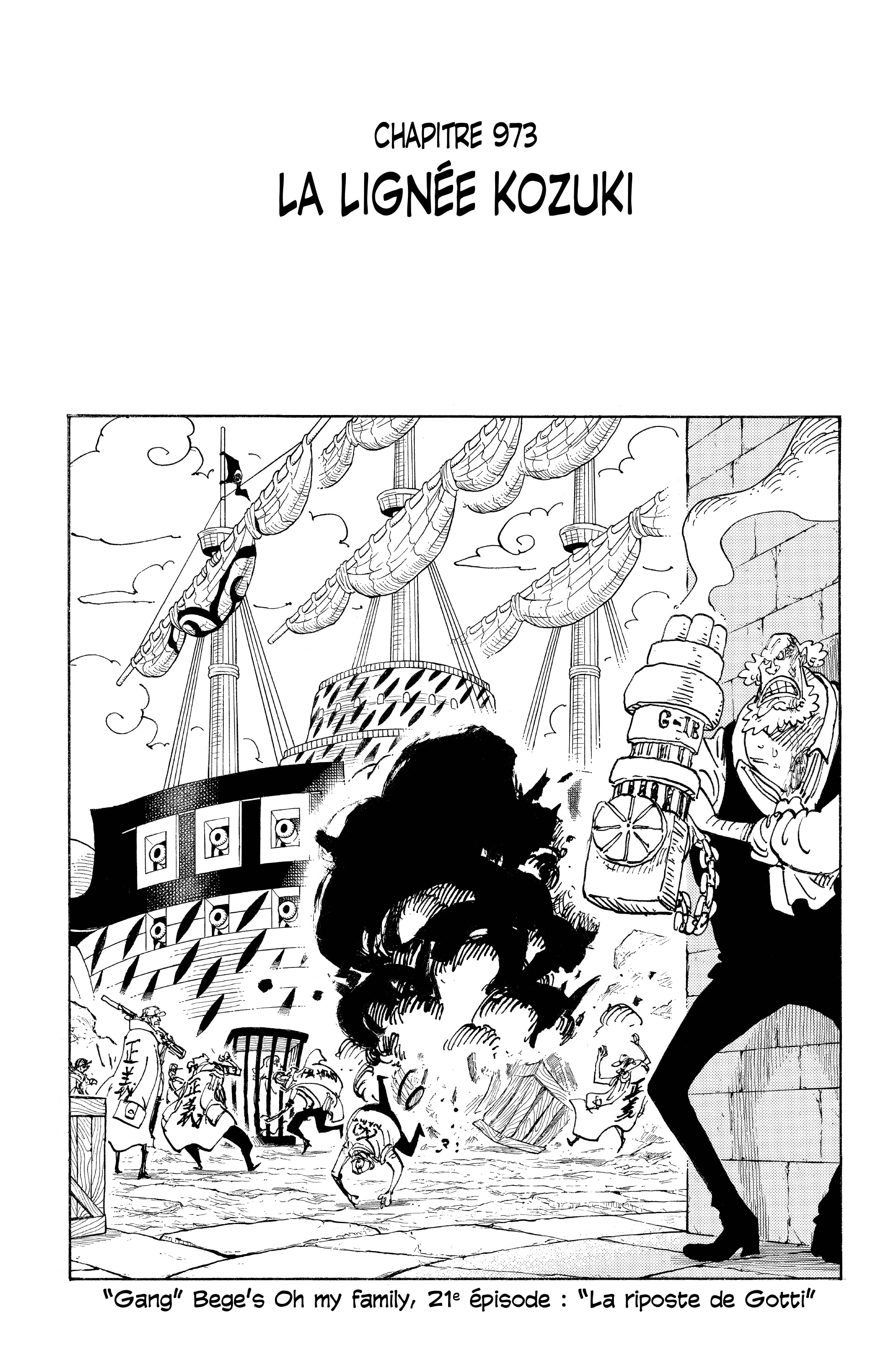 One Piece Chapitre 973 - Page 1