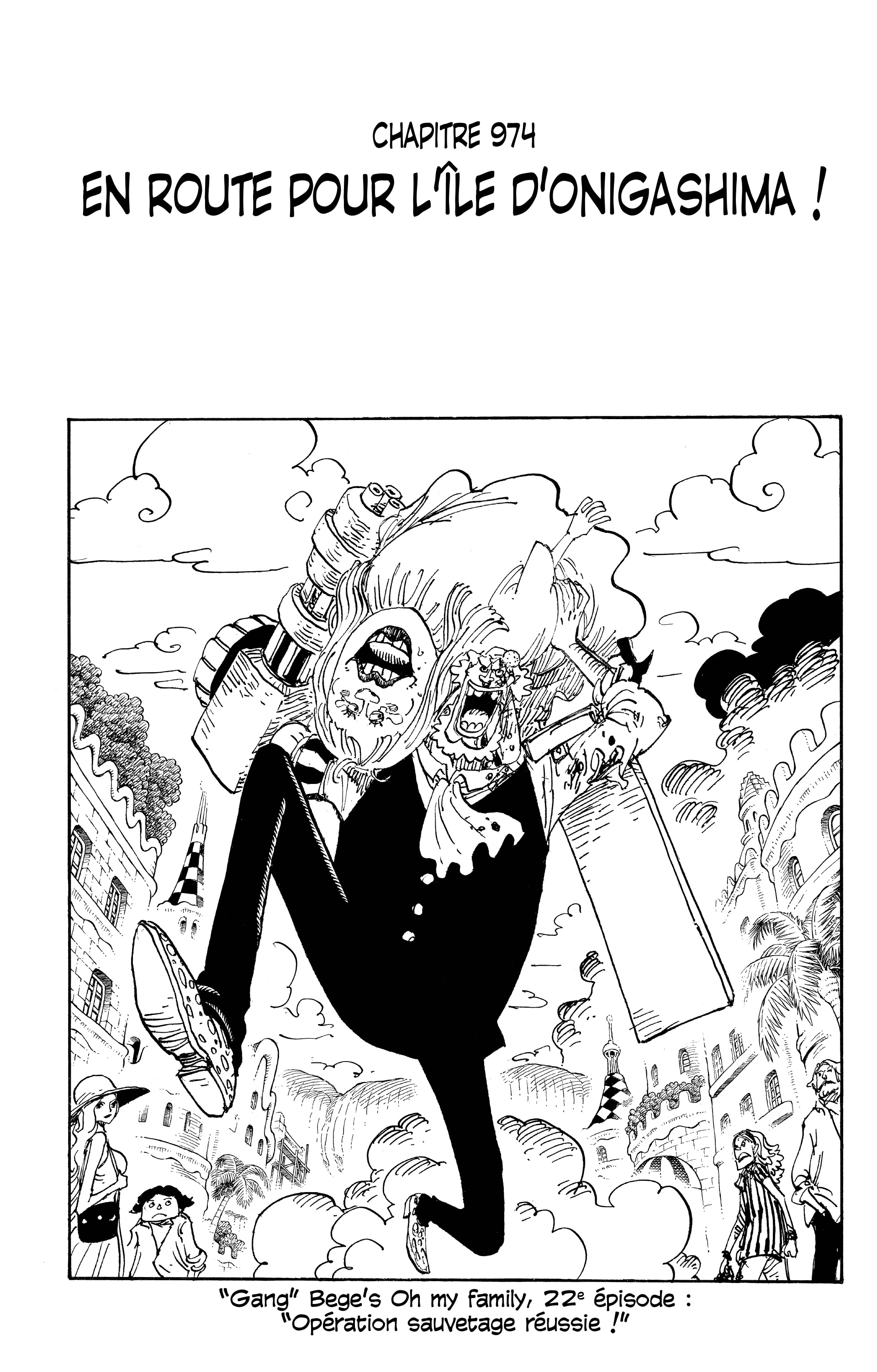 One Piece Chapitre 974 - Page 1