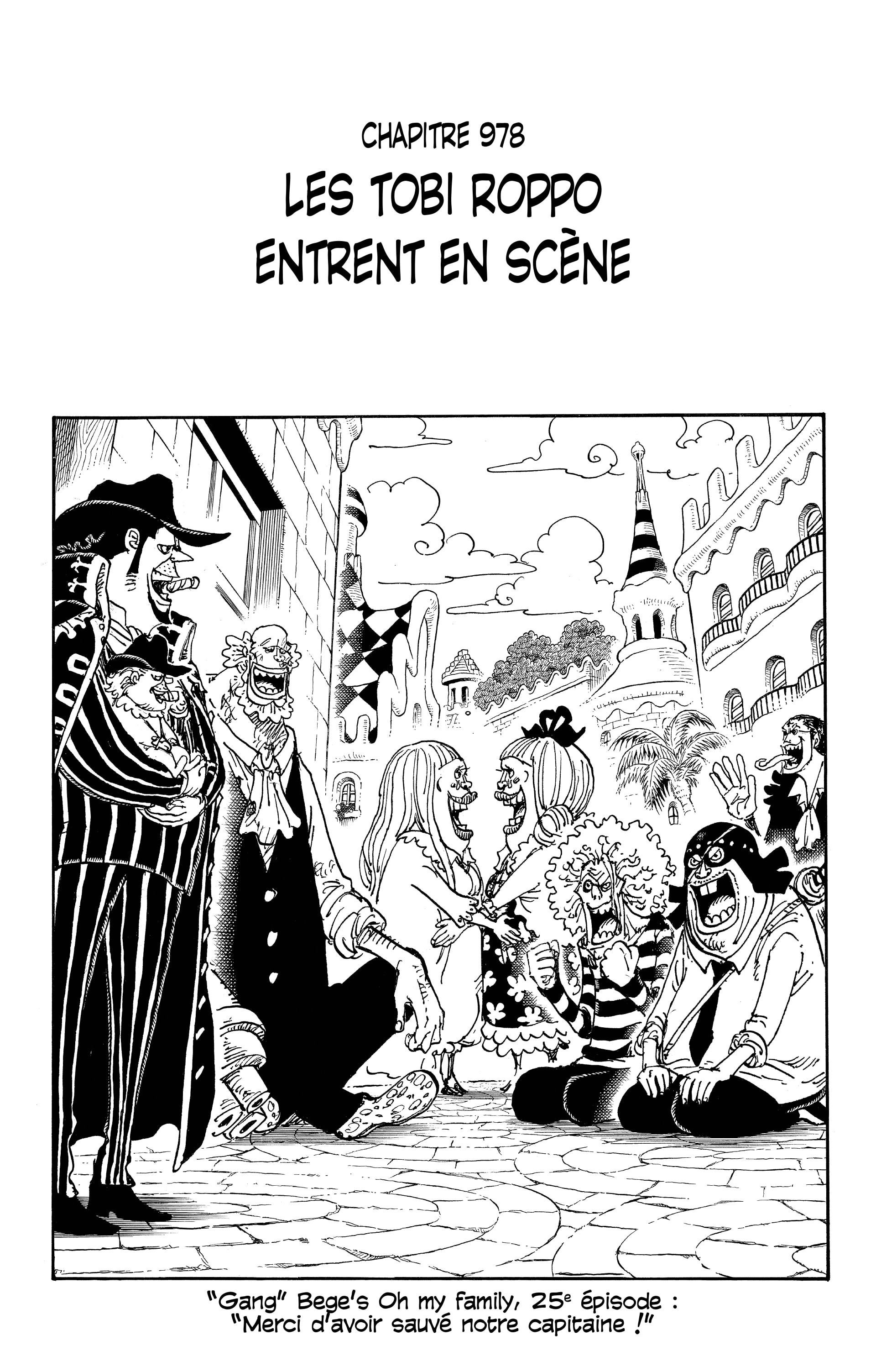 One Piece Chapitre 978 - Page 1