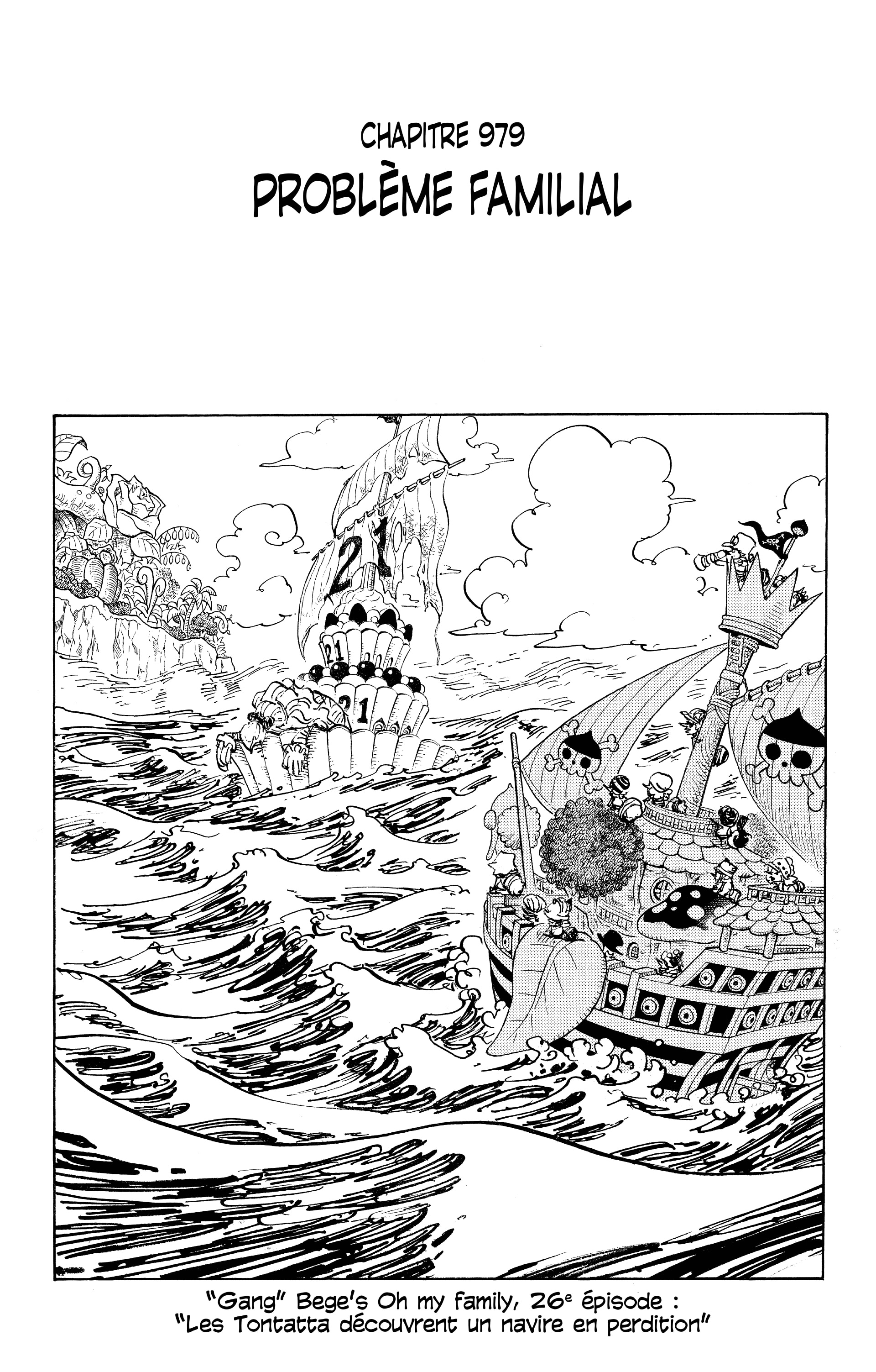 One Piece Chapitre 979 - Page 1