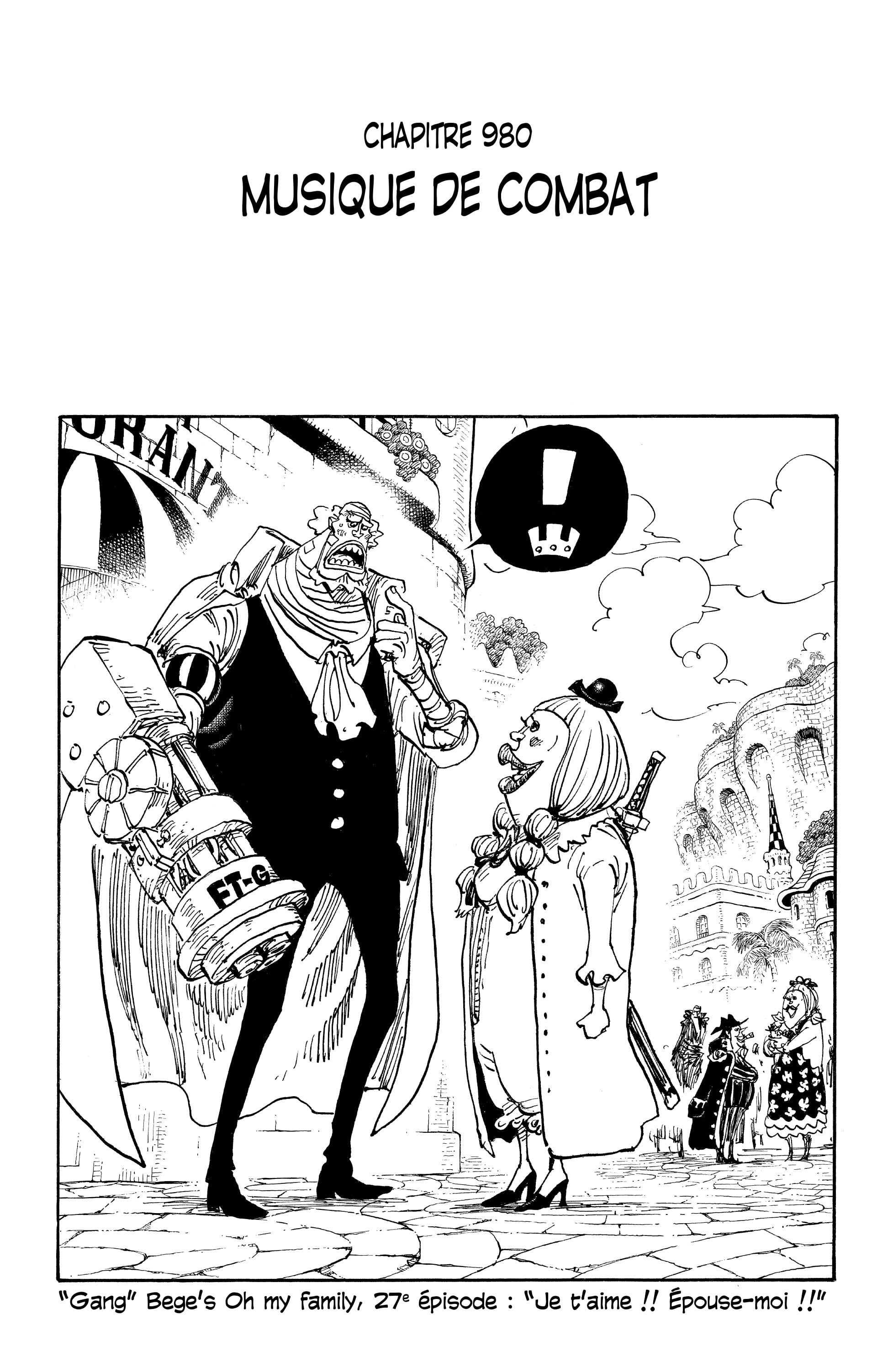 One Piece Chapitre 980 - Page 1