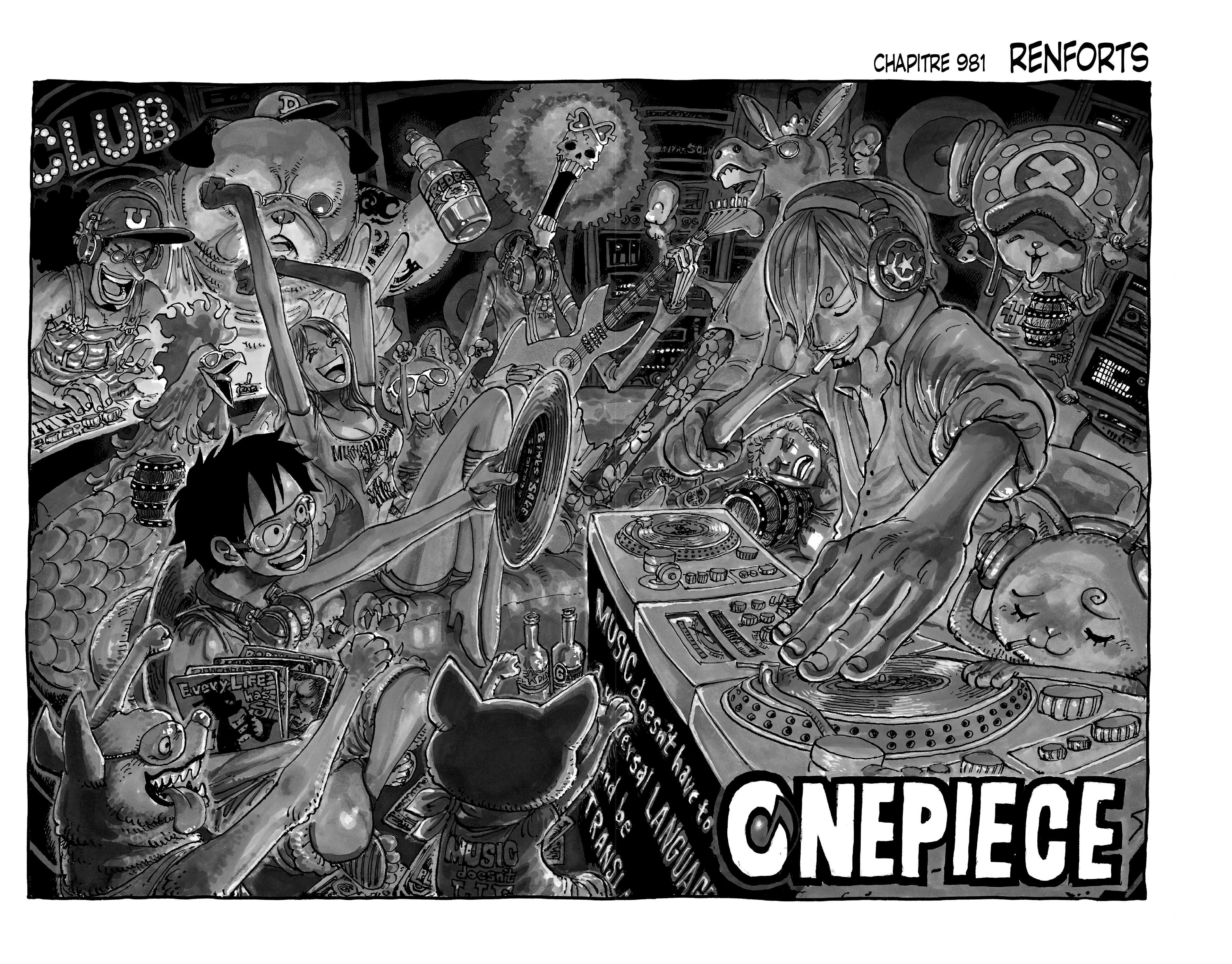 One Piece Chapitre 981 - Page 1