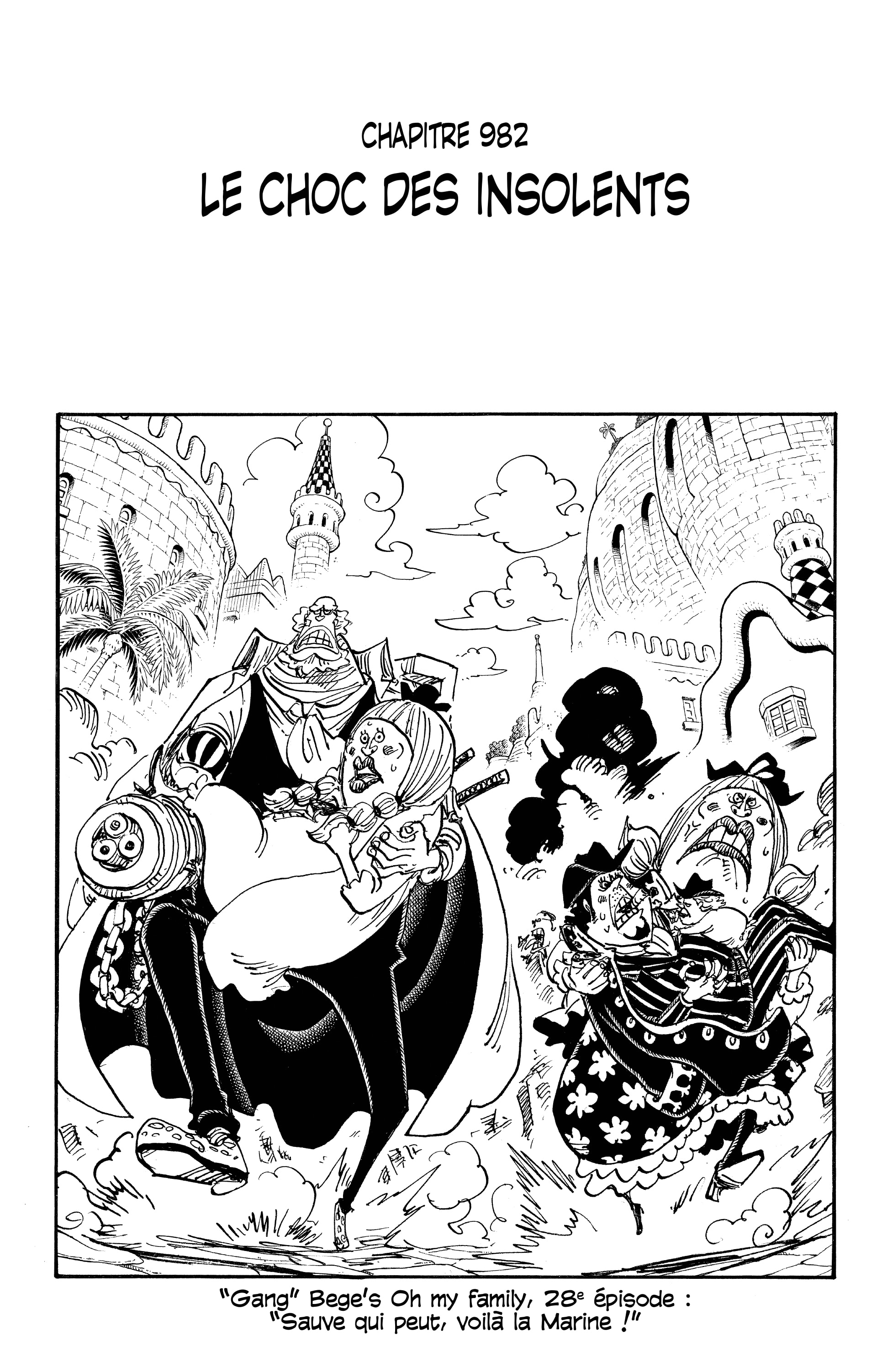 One Piece Chapitre 982 - Page 1
