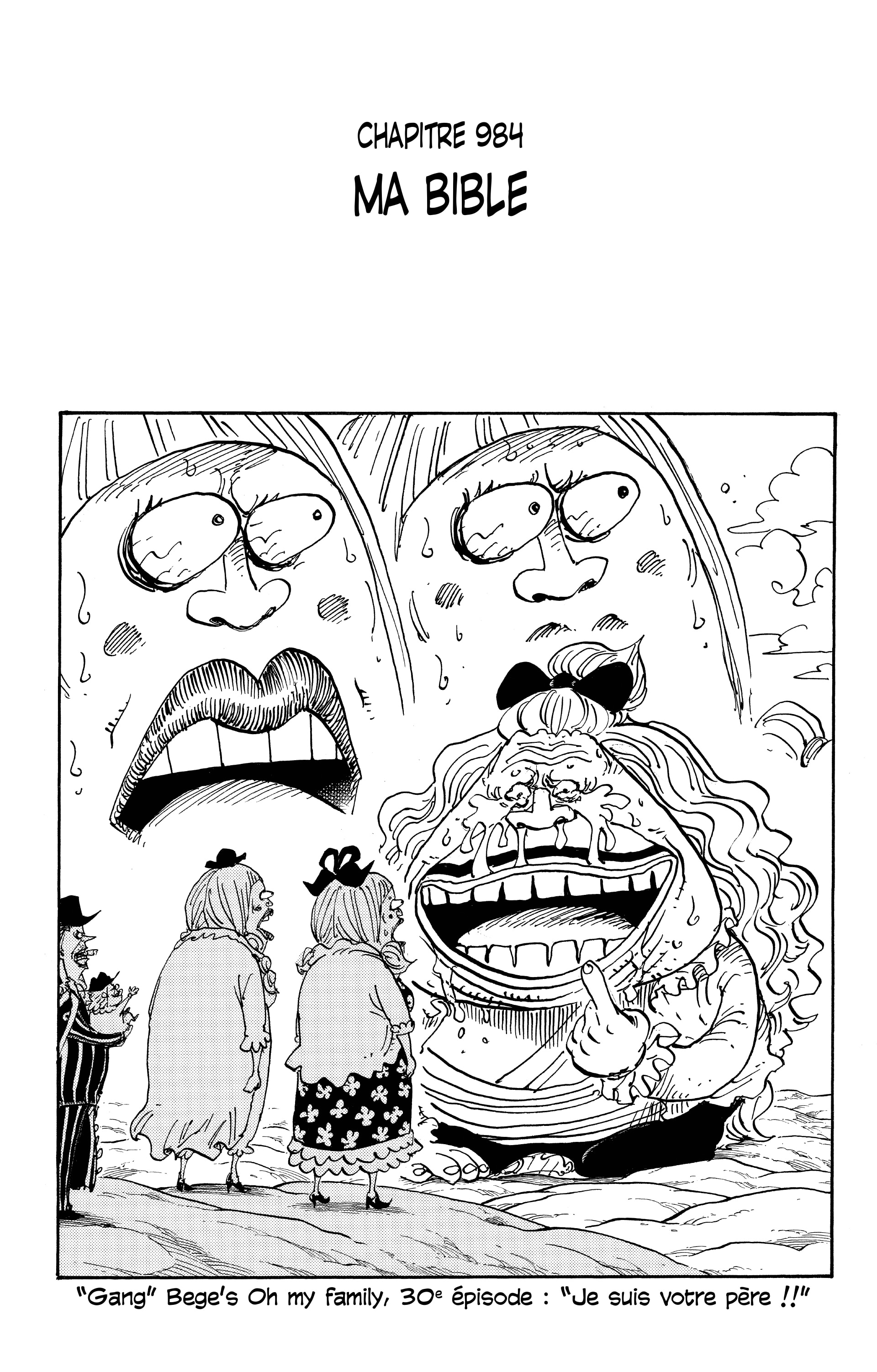 One Piece Chapitre 984 - Page 1