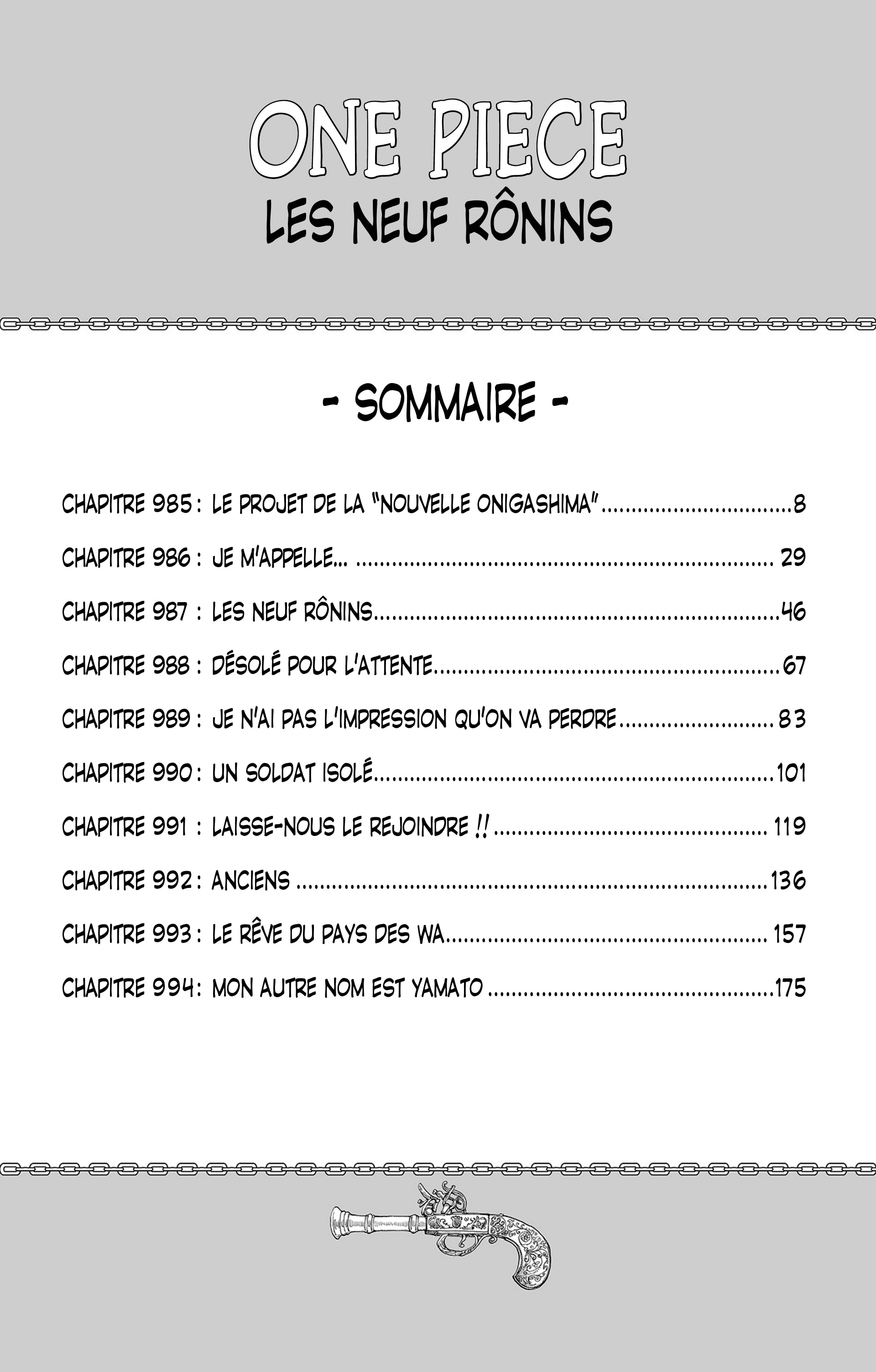One Piece Chapitre 985 - Page 6