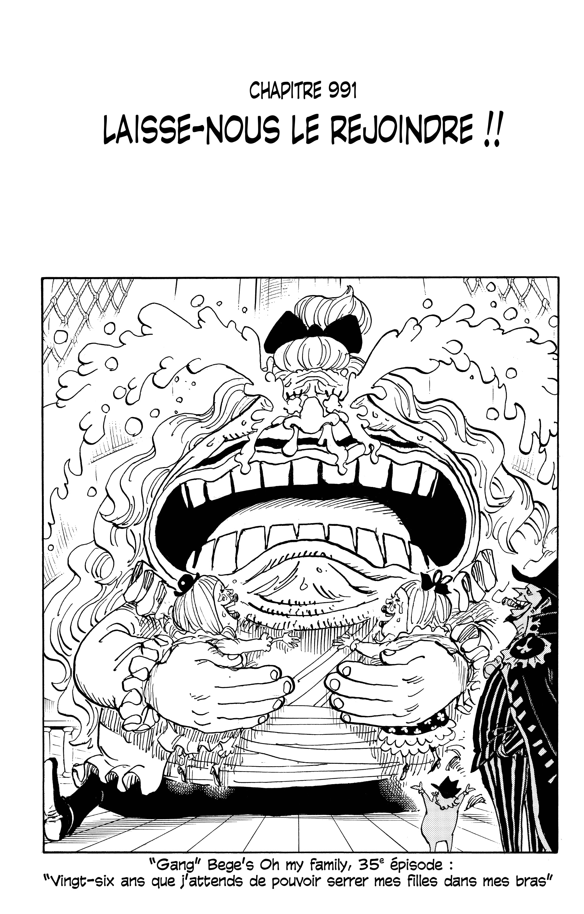 One Piece Chapitre 991 - Page 1