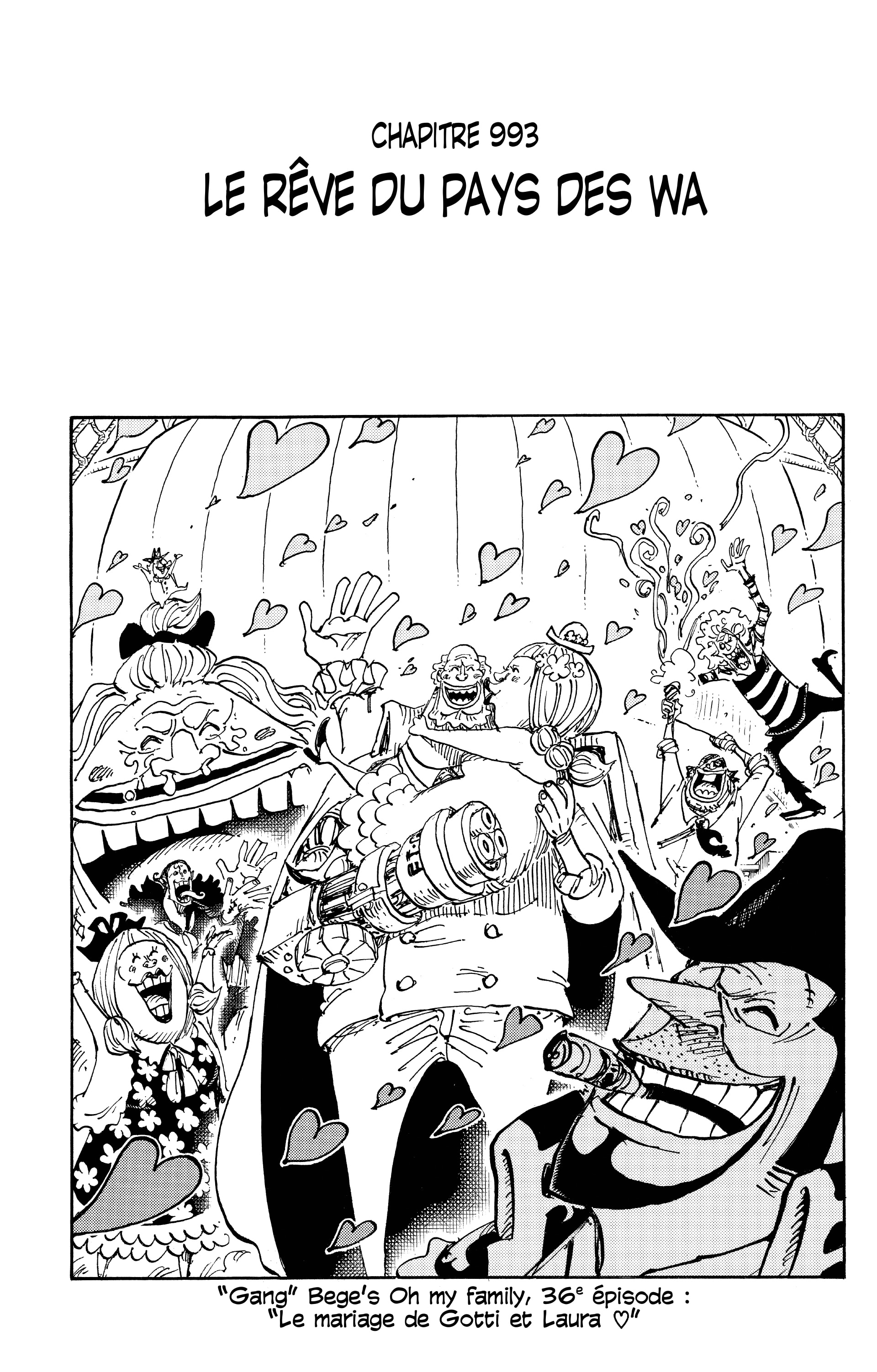 One Piece Chapitre 993 - Page 1