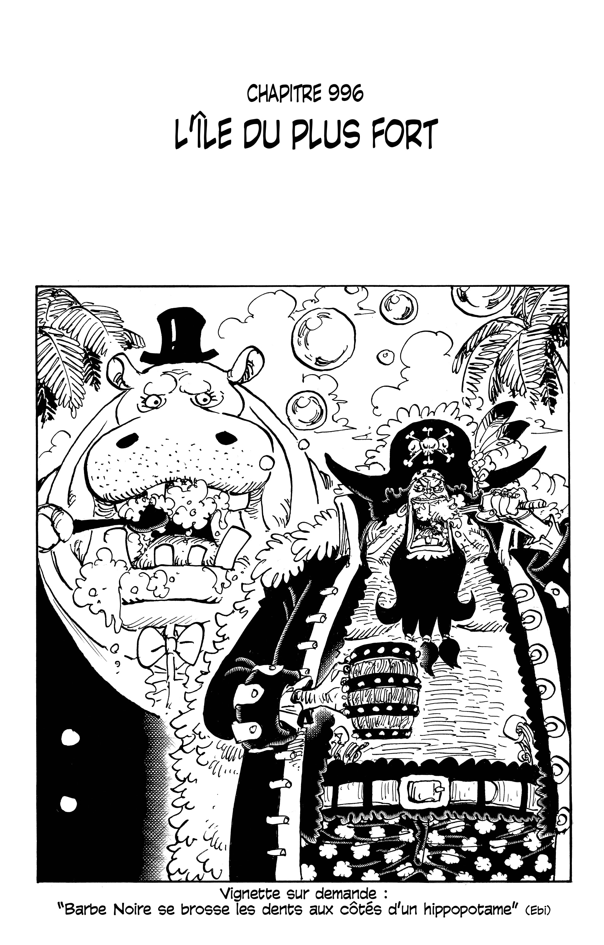 One Piece Chapitre 996 - Page 1