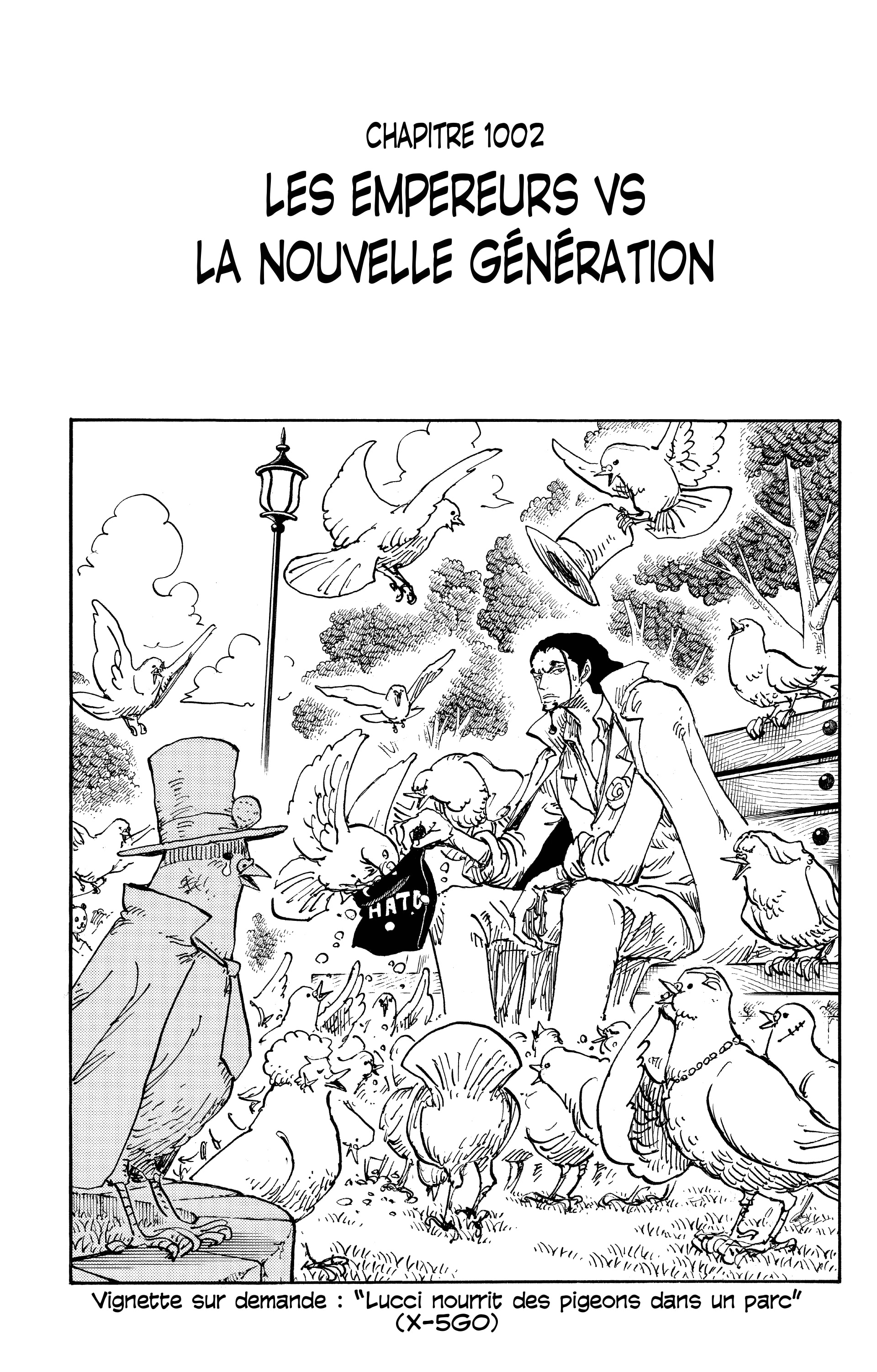 One Piece Chapitre 1002 - Page 1