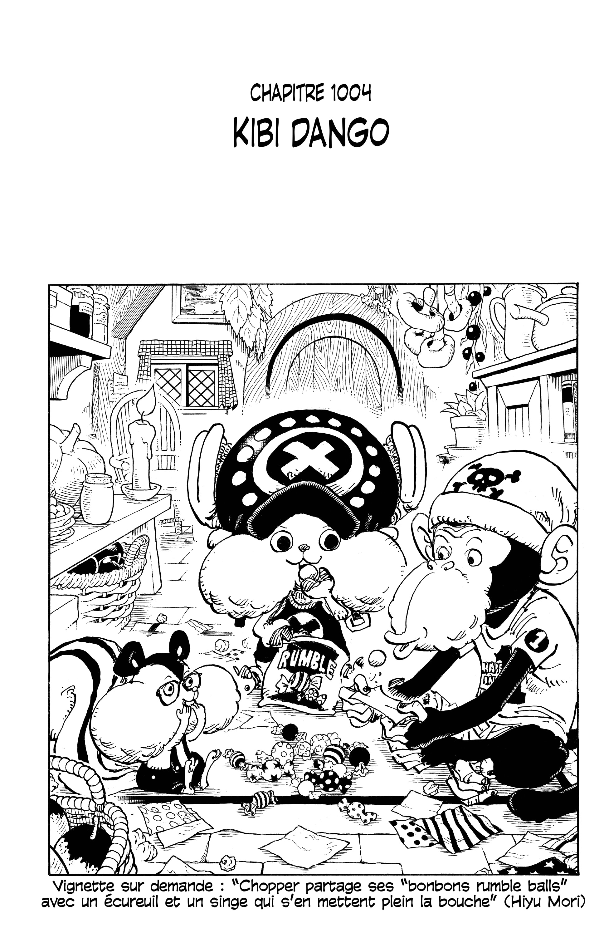 One Piece Chapitre 1004 - Page 1