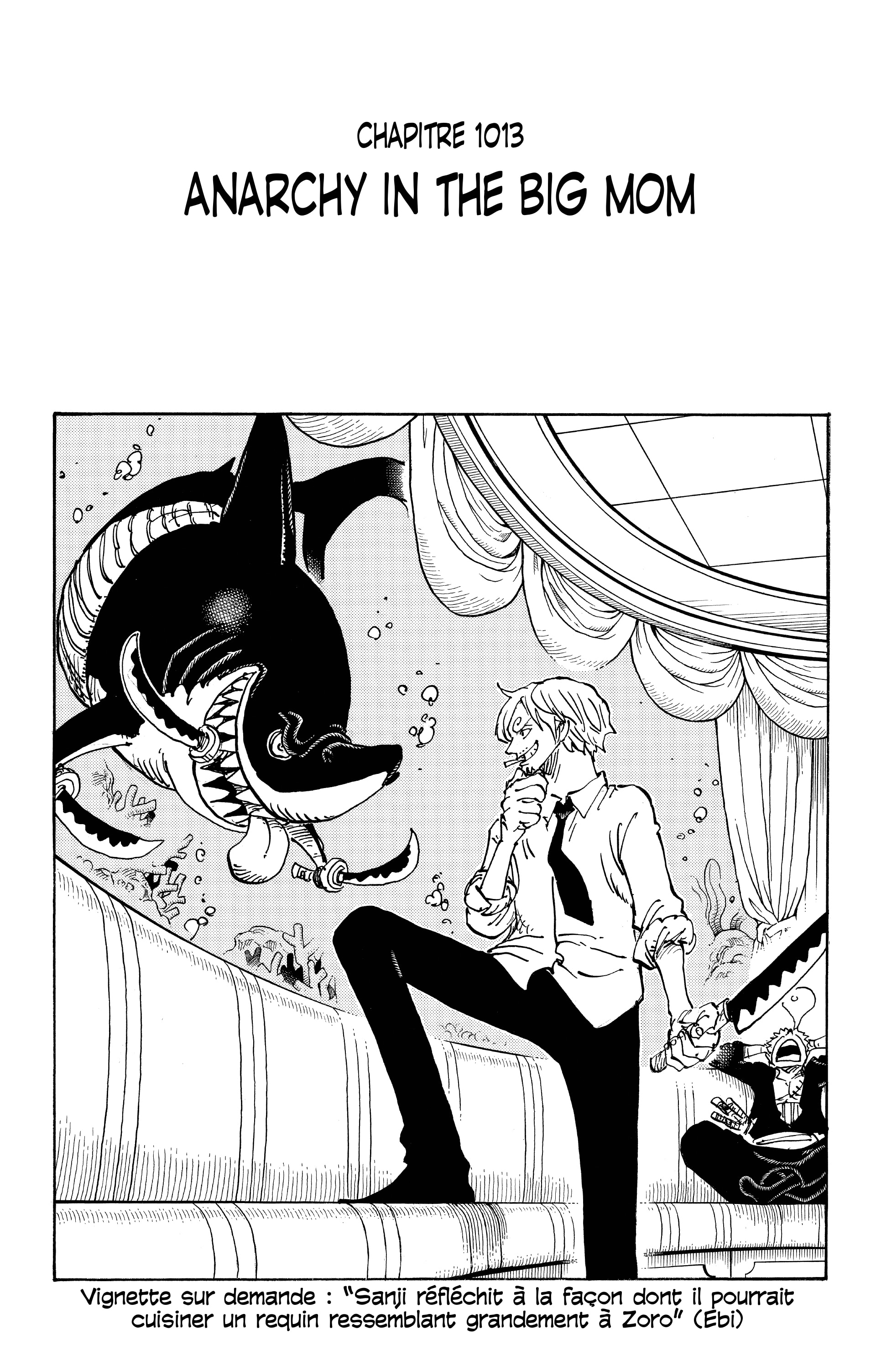 One Piece Chapitre 1013 - Page 1