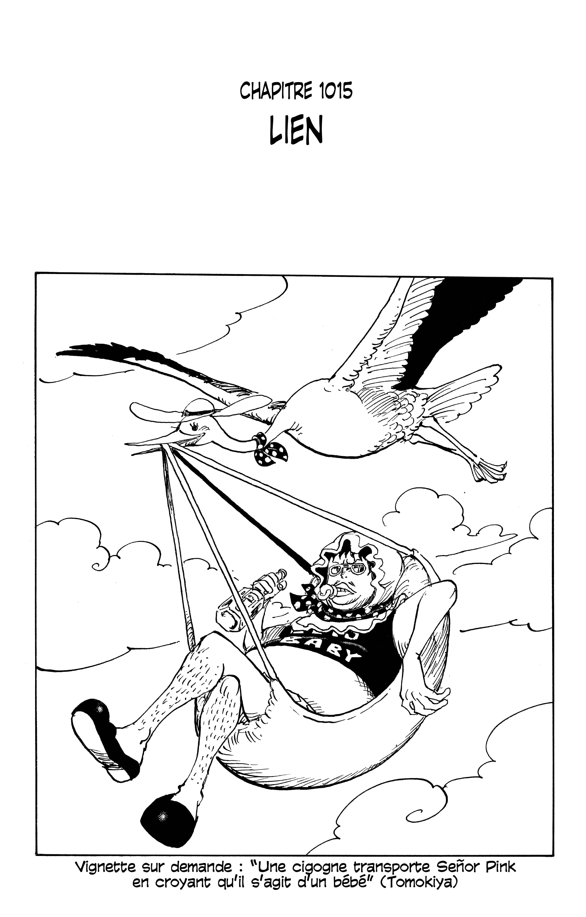 One Piece Chapitre 1015 - Page 1