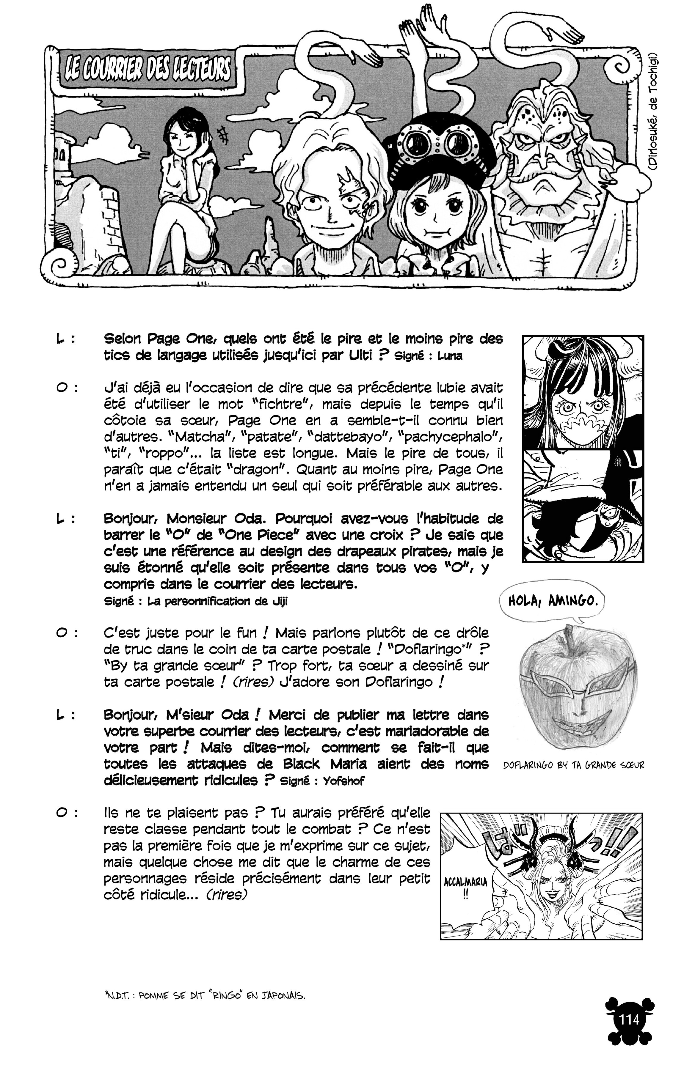 One Piece Chapitre 1021 - Page 16