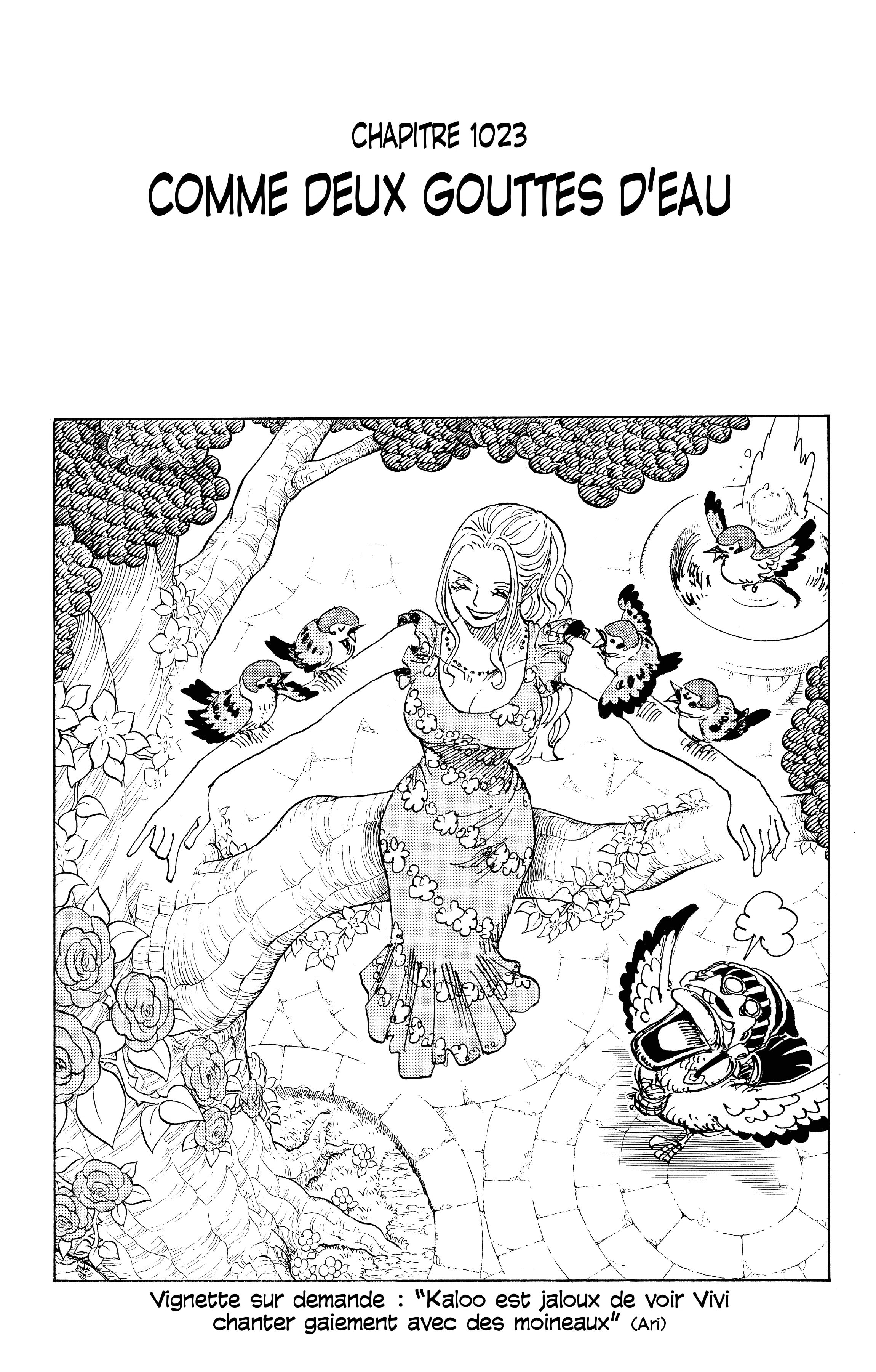 One Piece Chapitre 1023 - Page 1