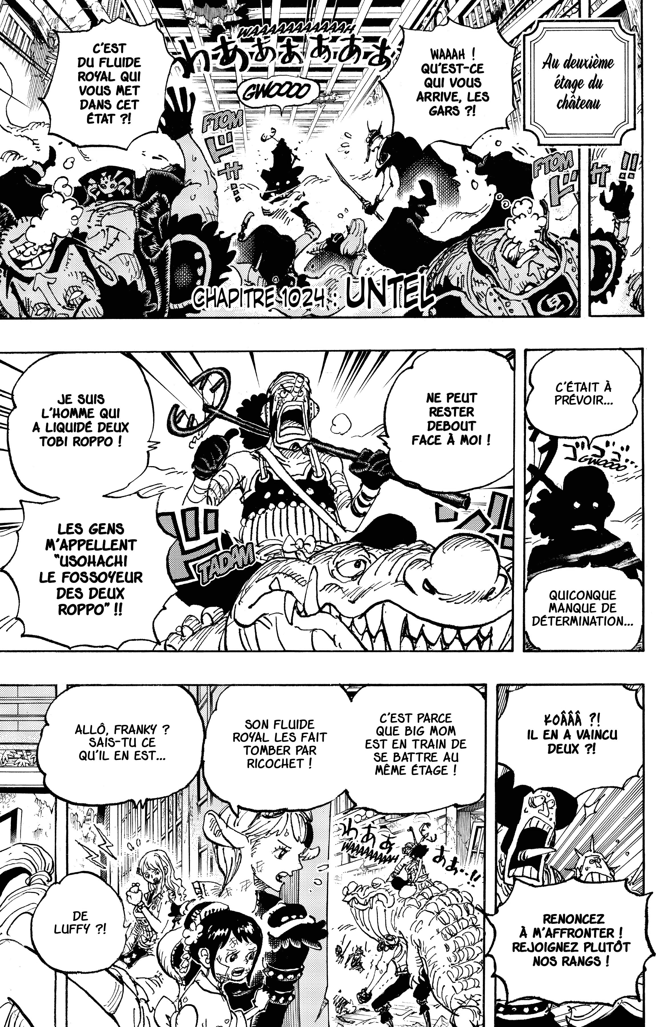 One Piece Chapitre 1024 - Page 1