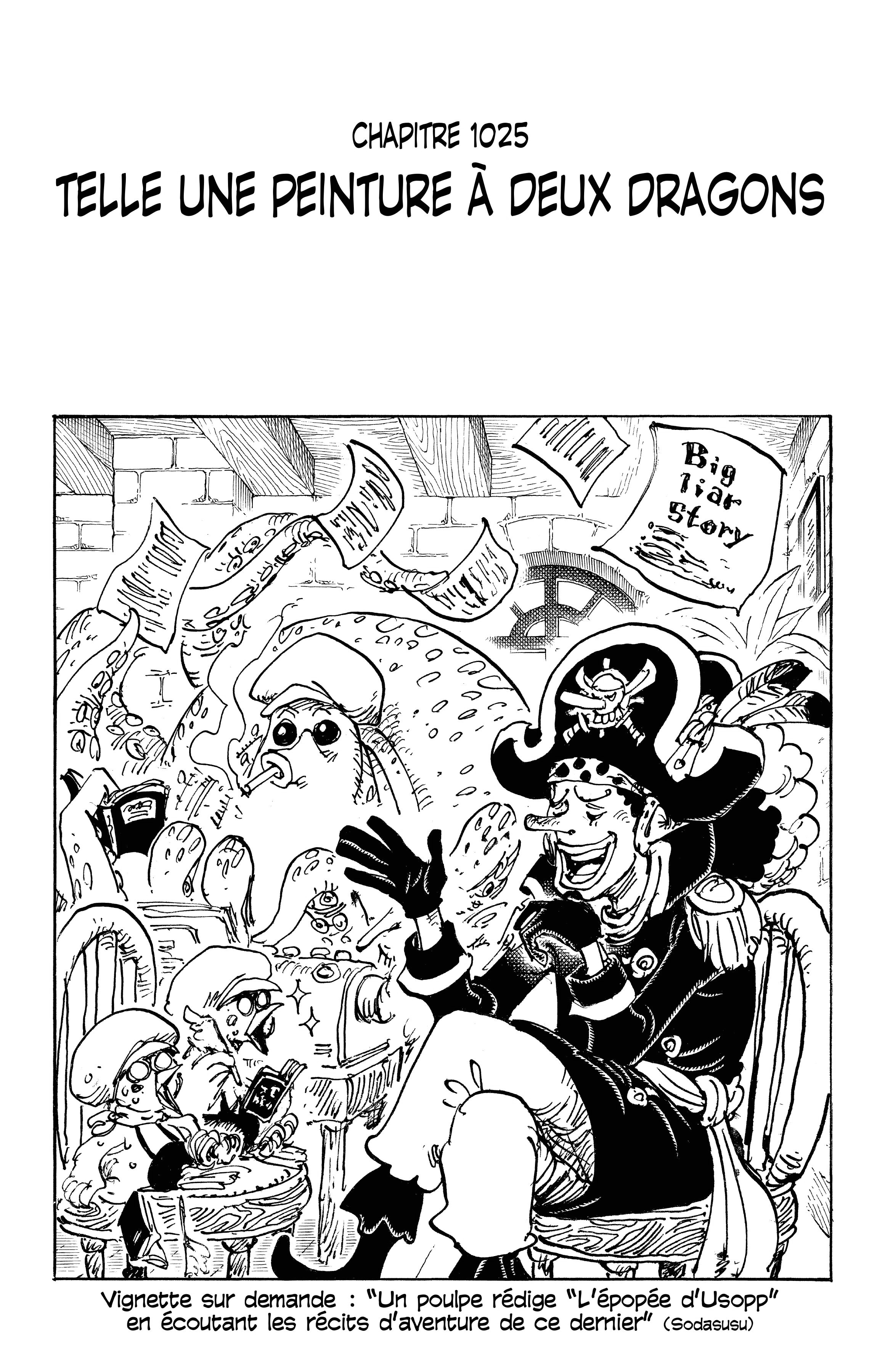 One Piece Chapitre 1025 - Page 1