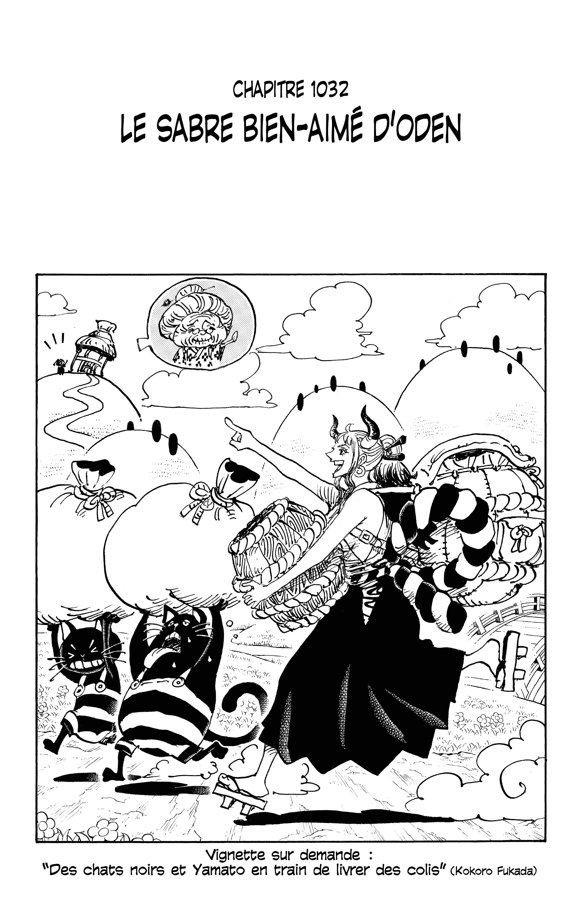 One Piece Chapitre 1032 - Page 1