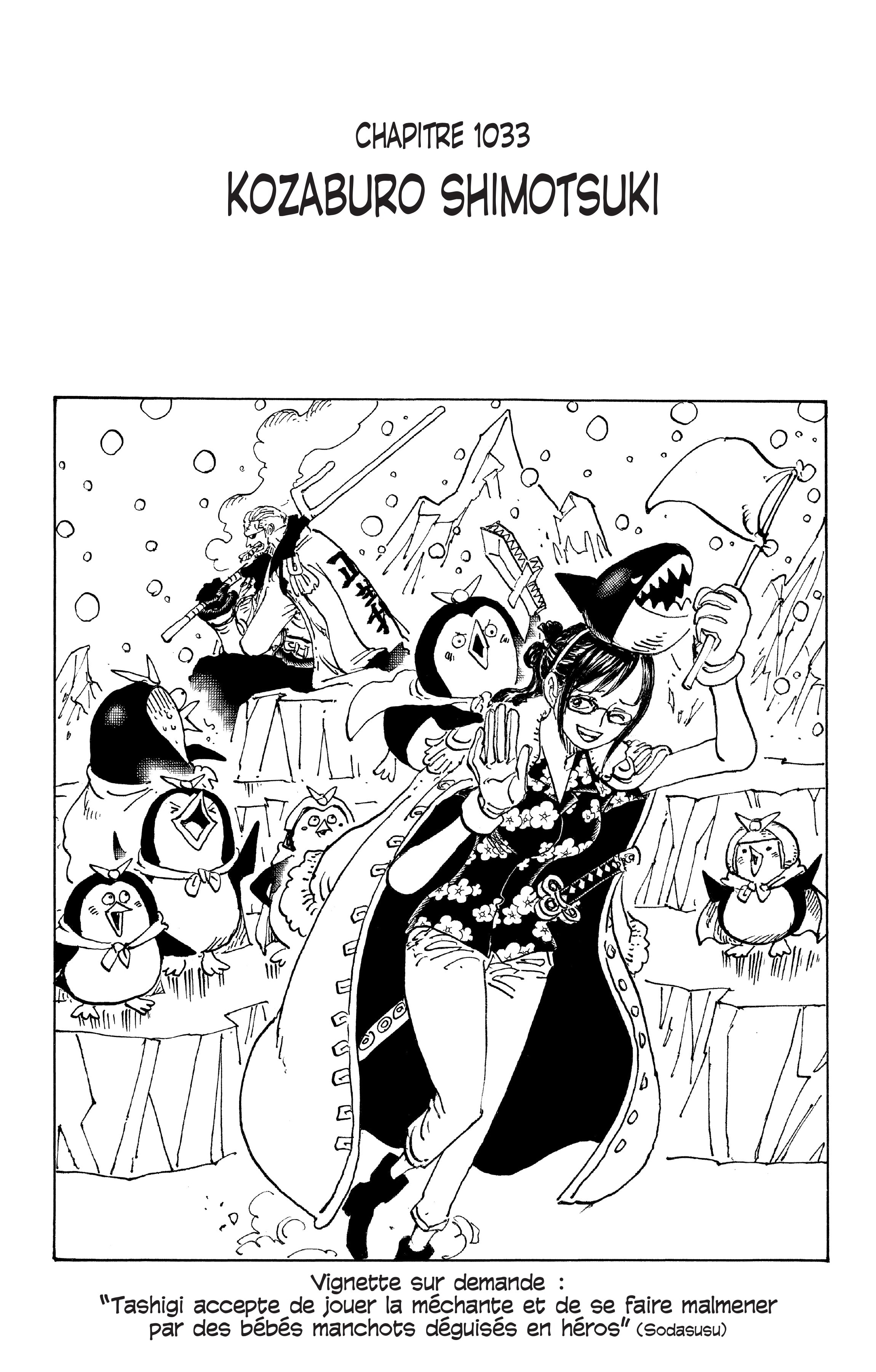One Piece Chapitre 1033 - Page 1