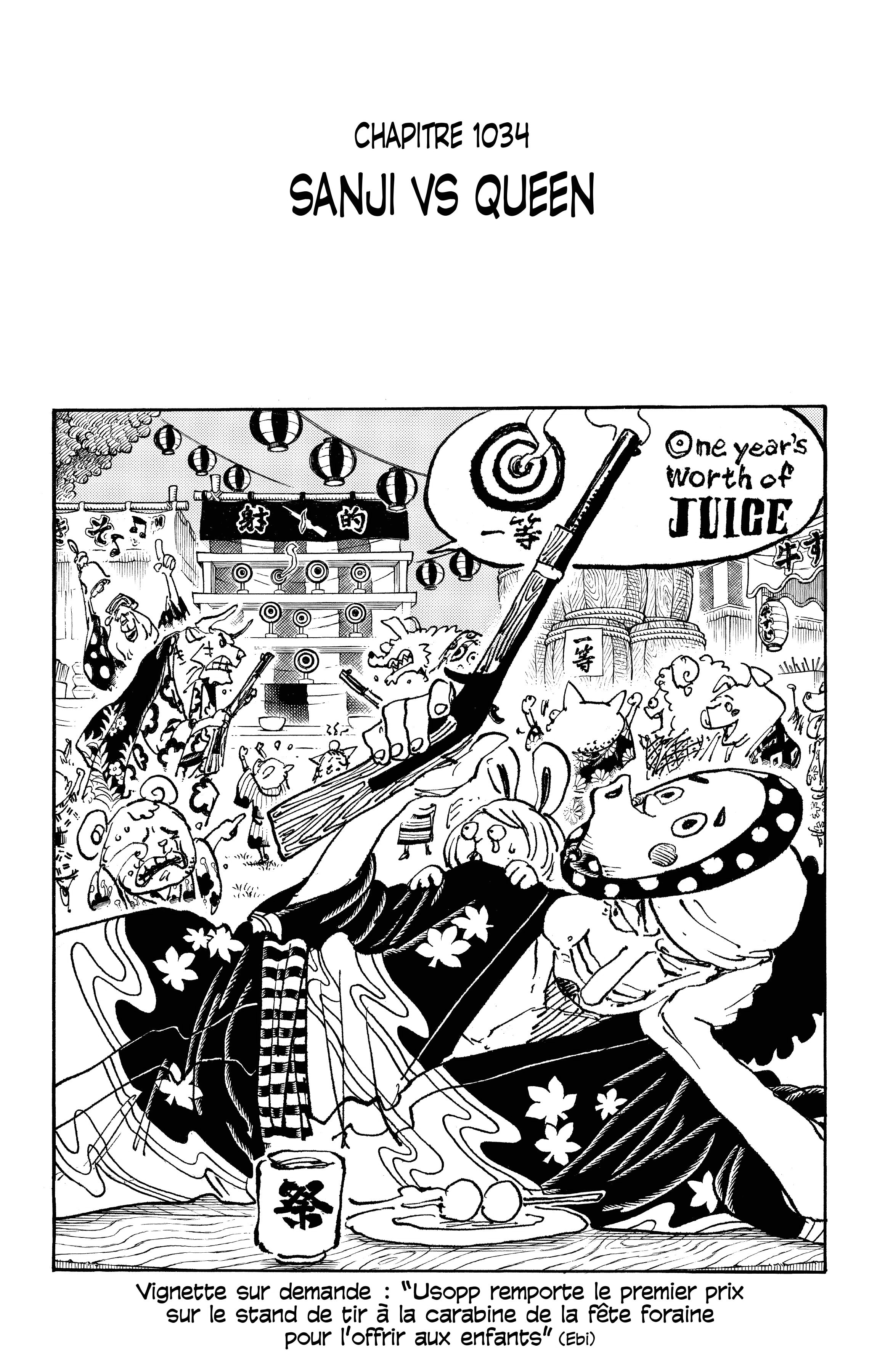 One Piece Chapitre 1034 - Page 1