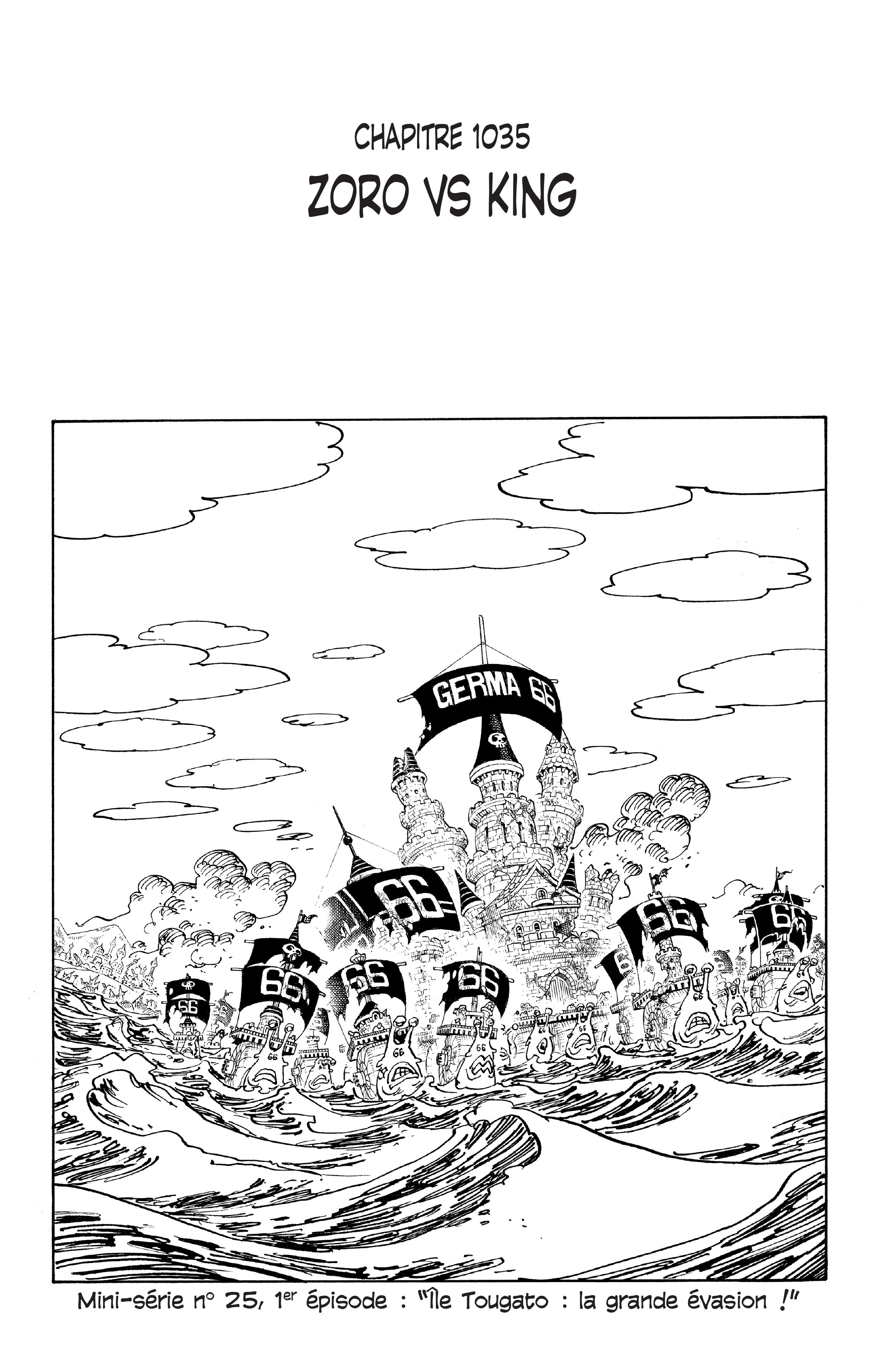 One Piece Chapitre 1035 - Page 1