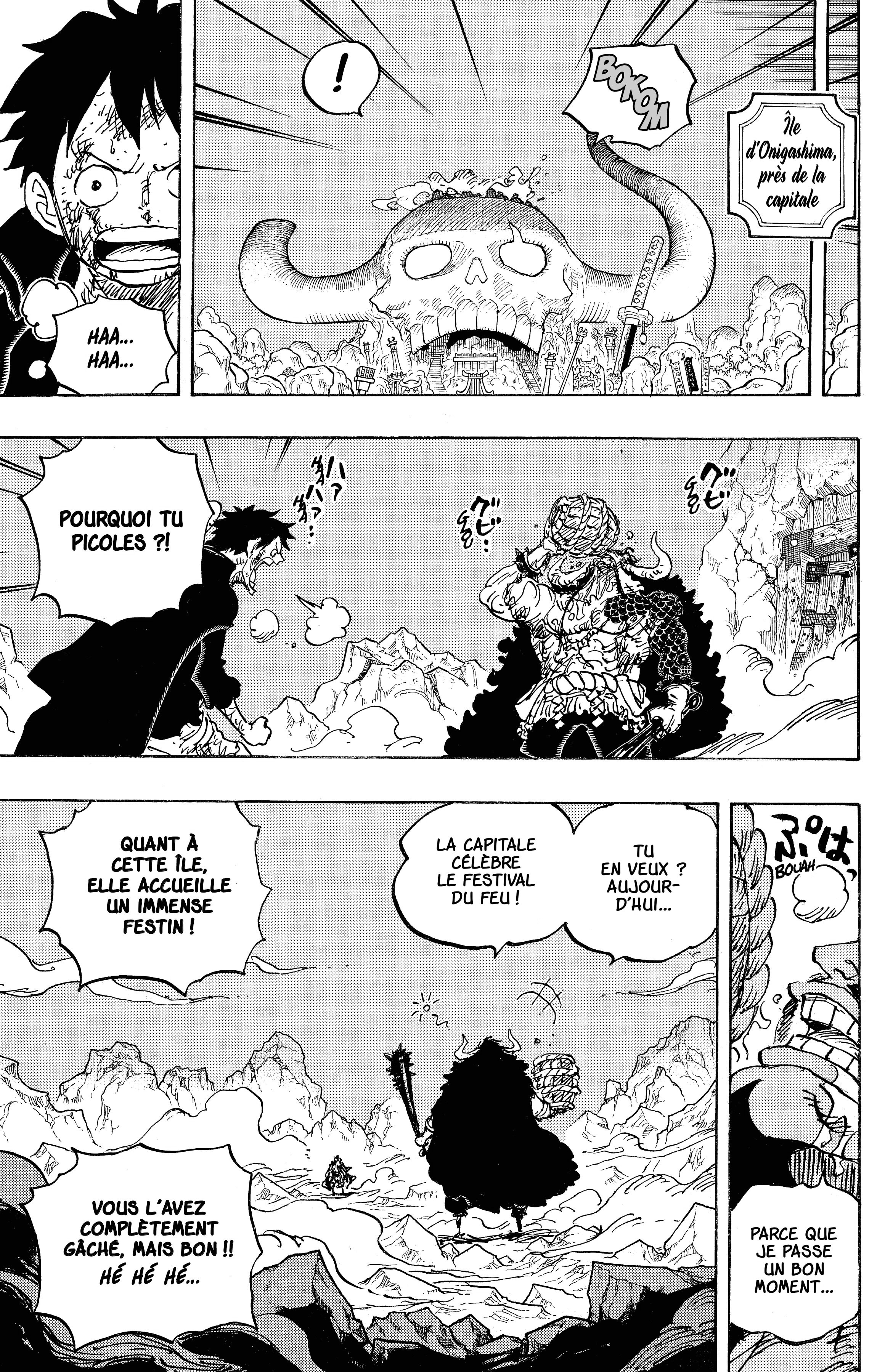 One Piece Chapitre 1037 - Page 3
