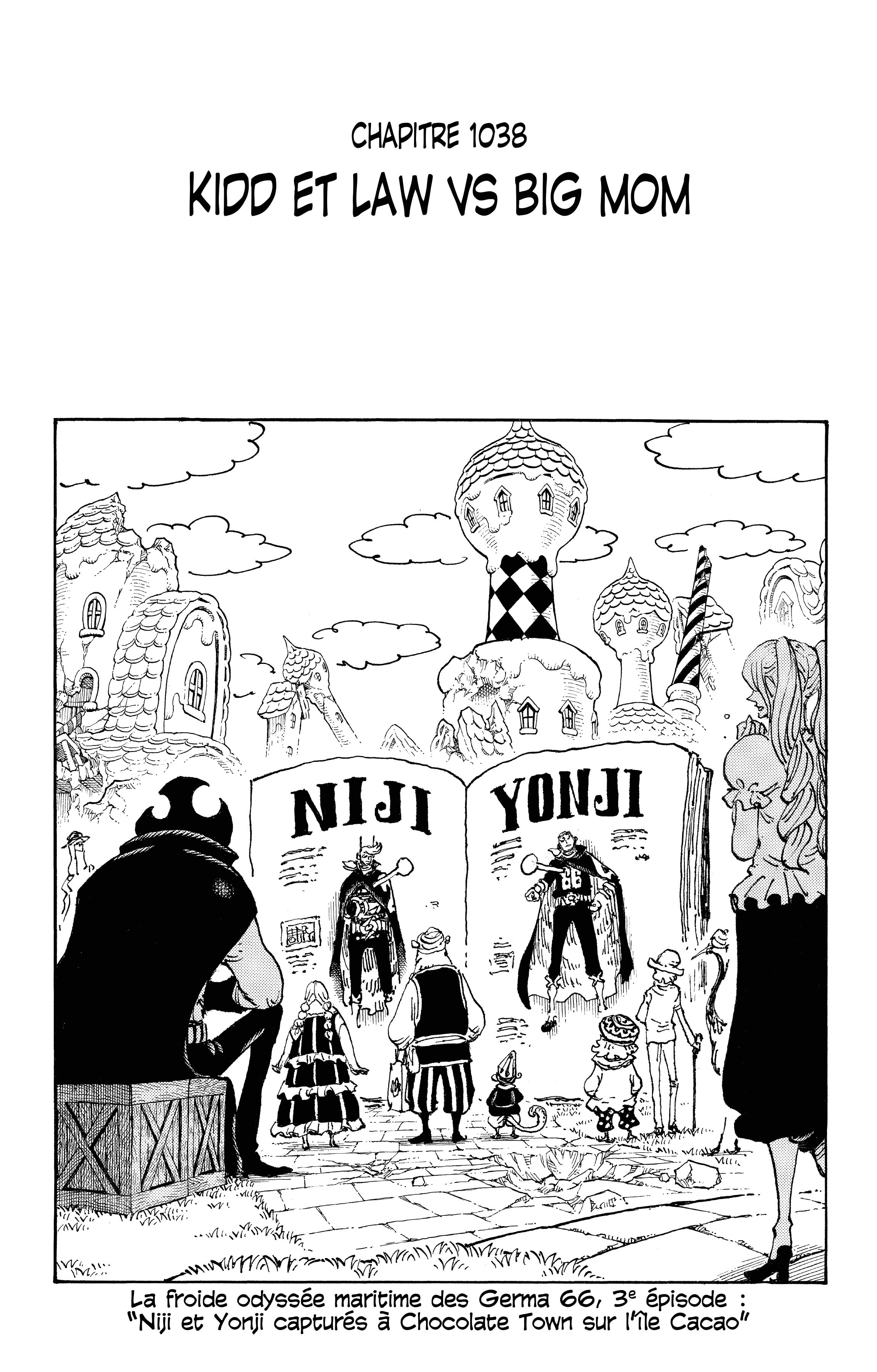 One Piece Chapitre 1038 - Page 1