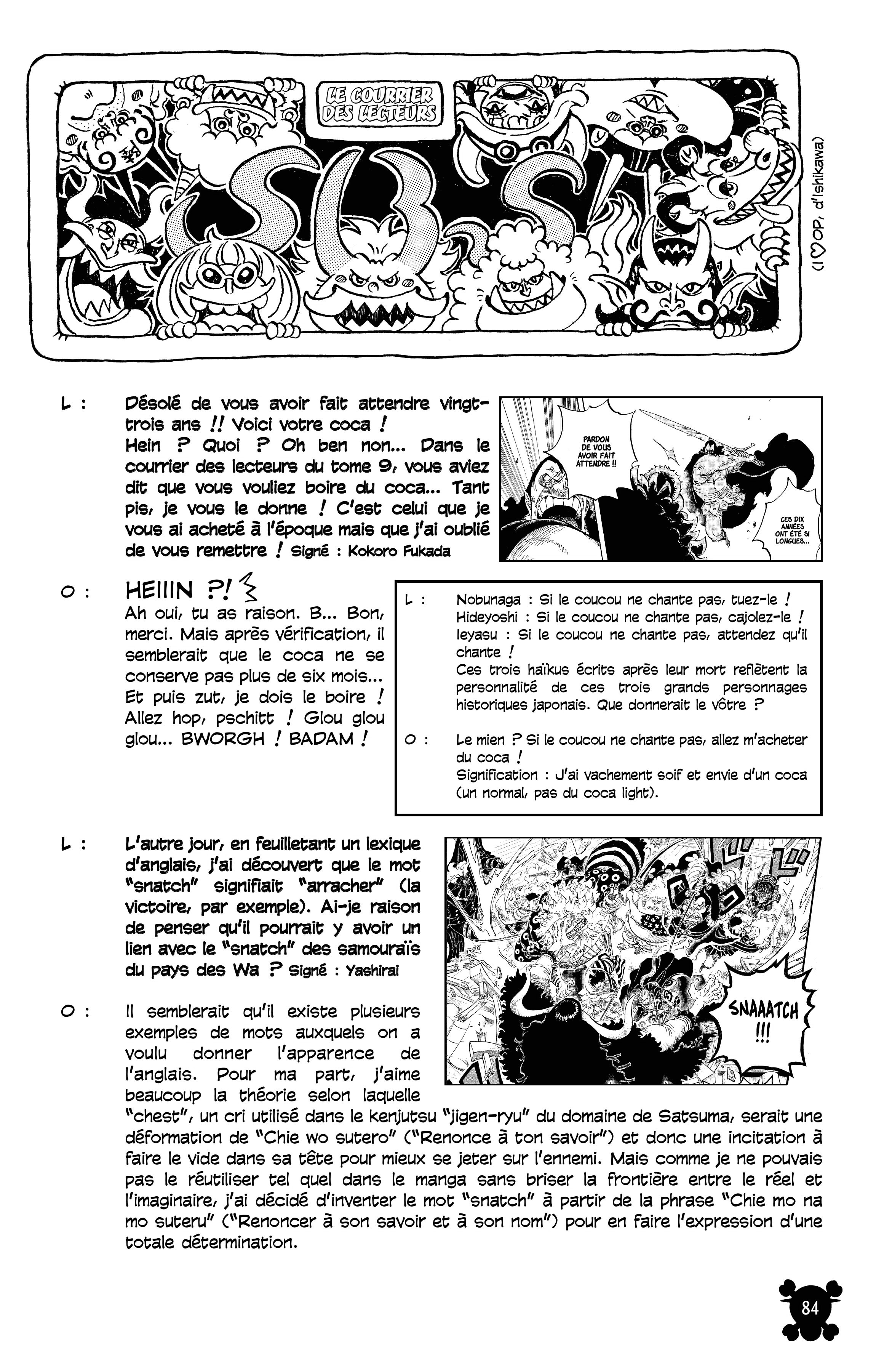 One Piece Chapitre 1039 - Page 15