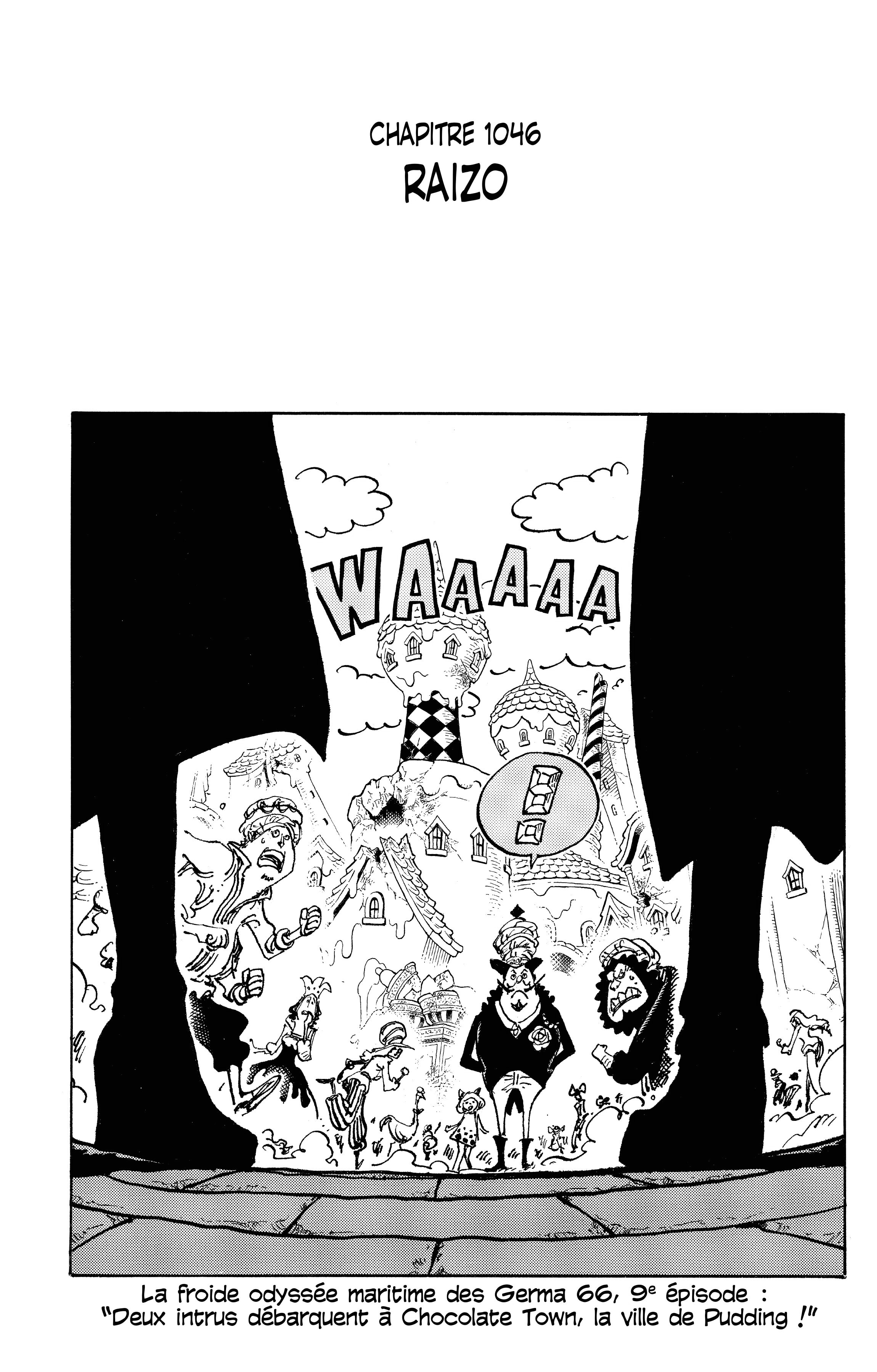 One Piece Chapitre 1046 - Page 1
