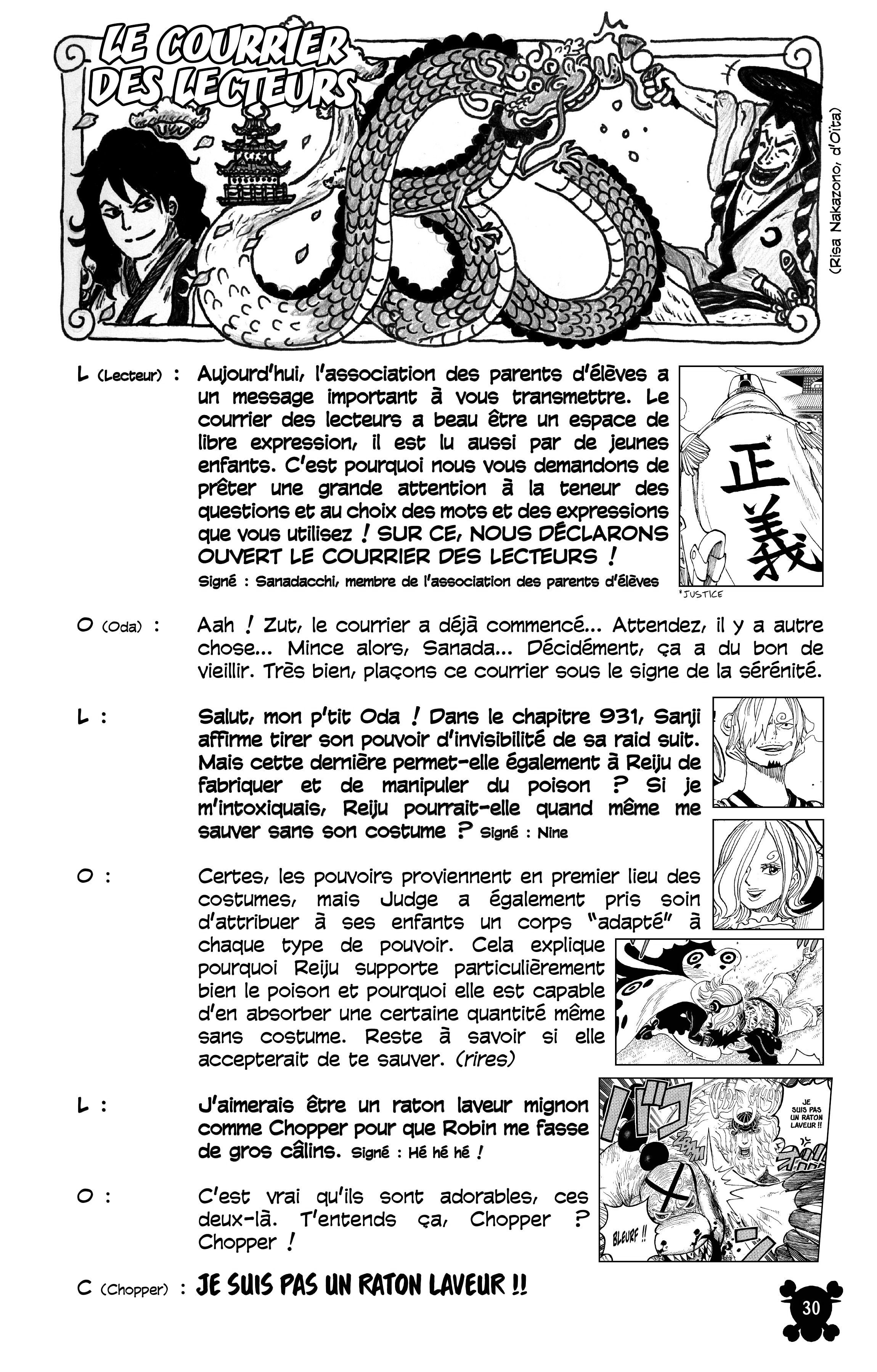 One Piece Chapitre 1047 - Page 27
