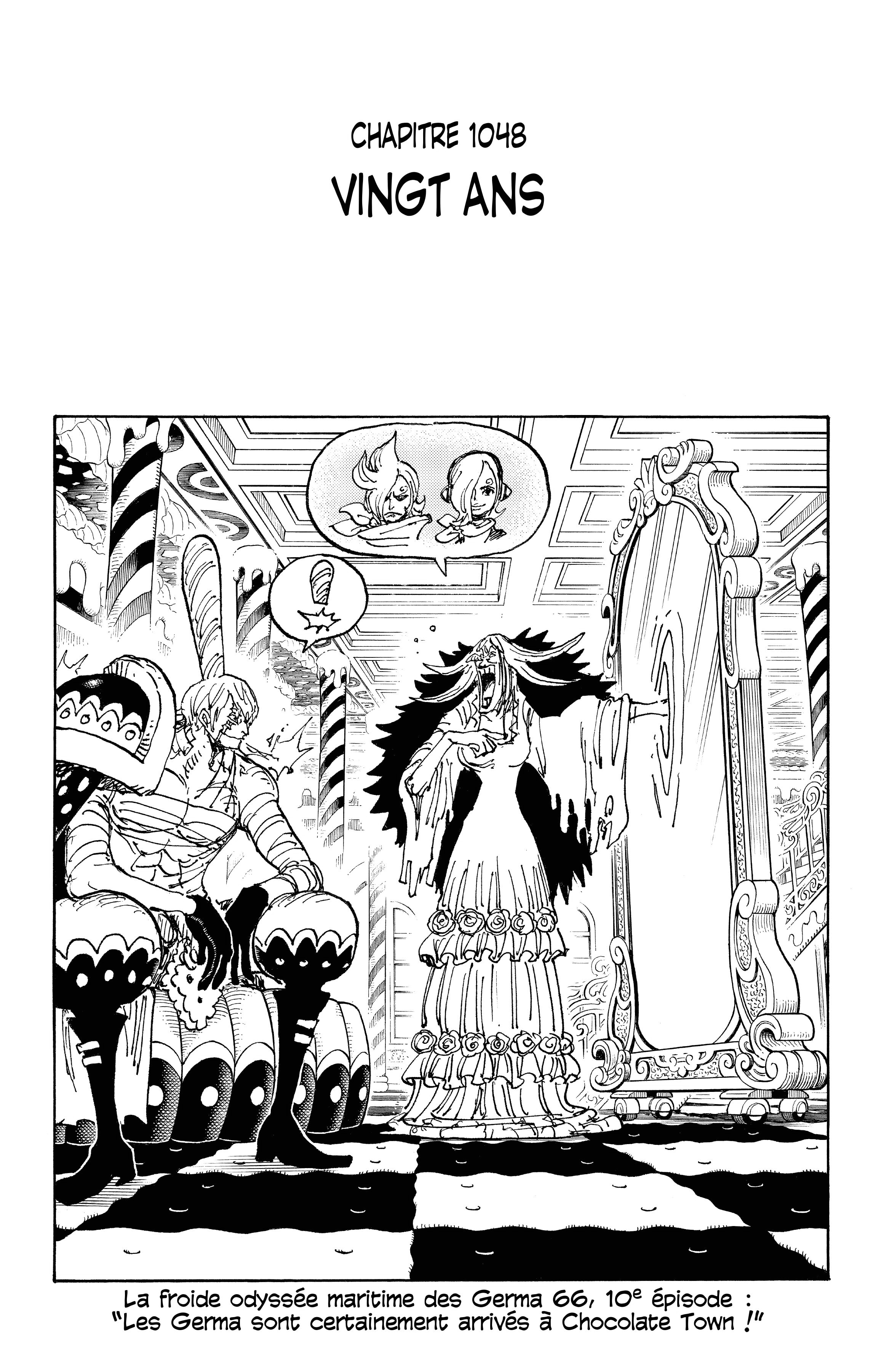 One Piece Chapitre 1048 - Page 1