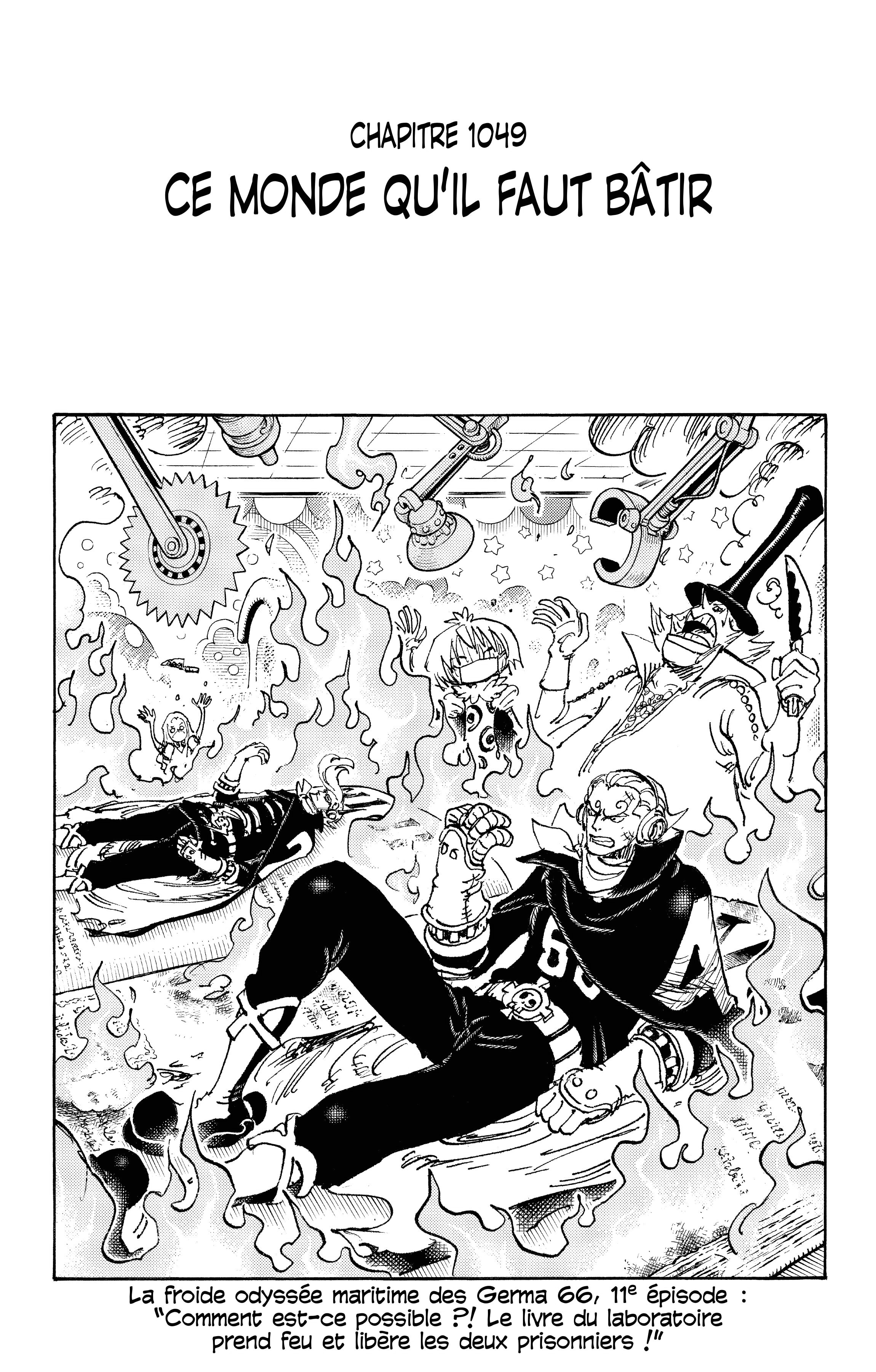 One Piece Chapitre 1049 - Page 1