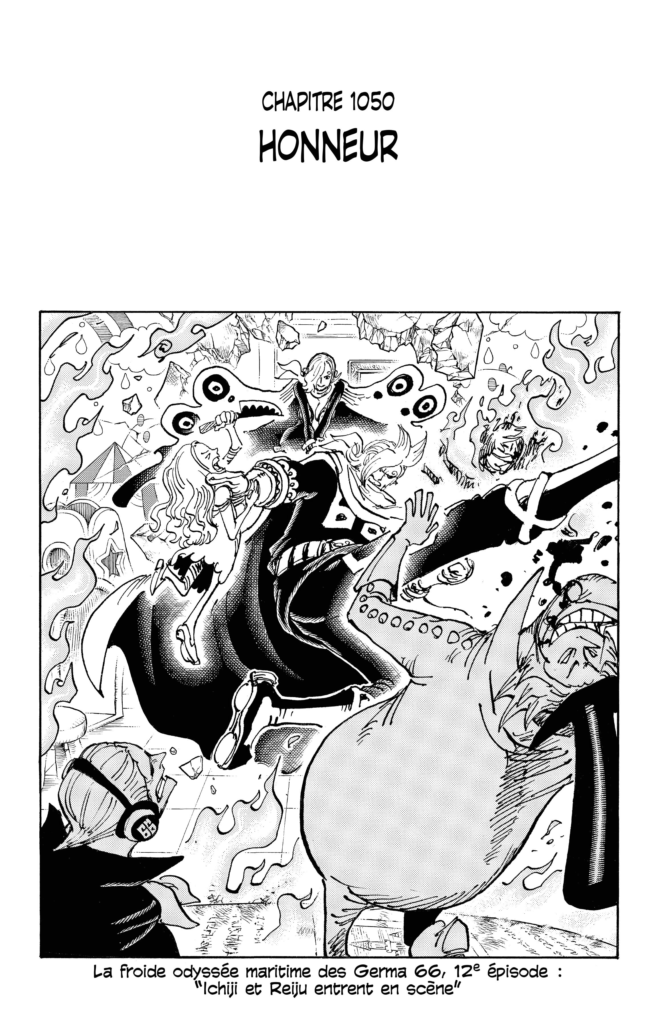 One Piece Chapitre 1050 - Page 1