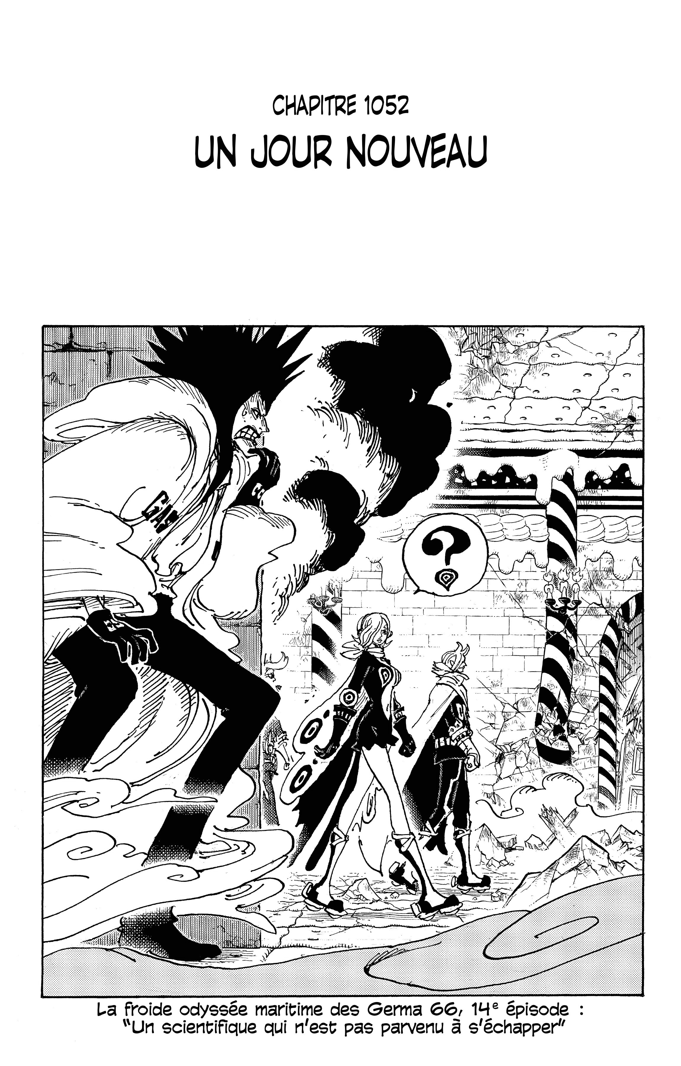 One Piece Chapitre 1052 - Page 1