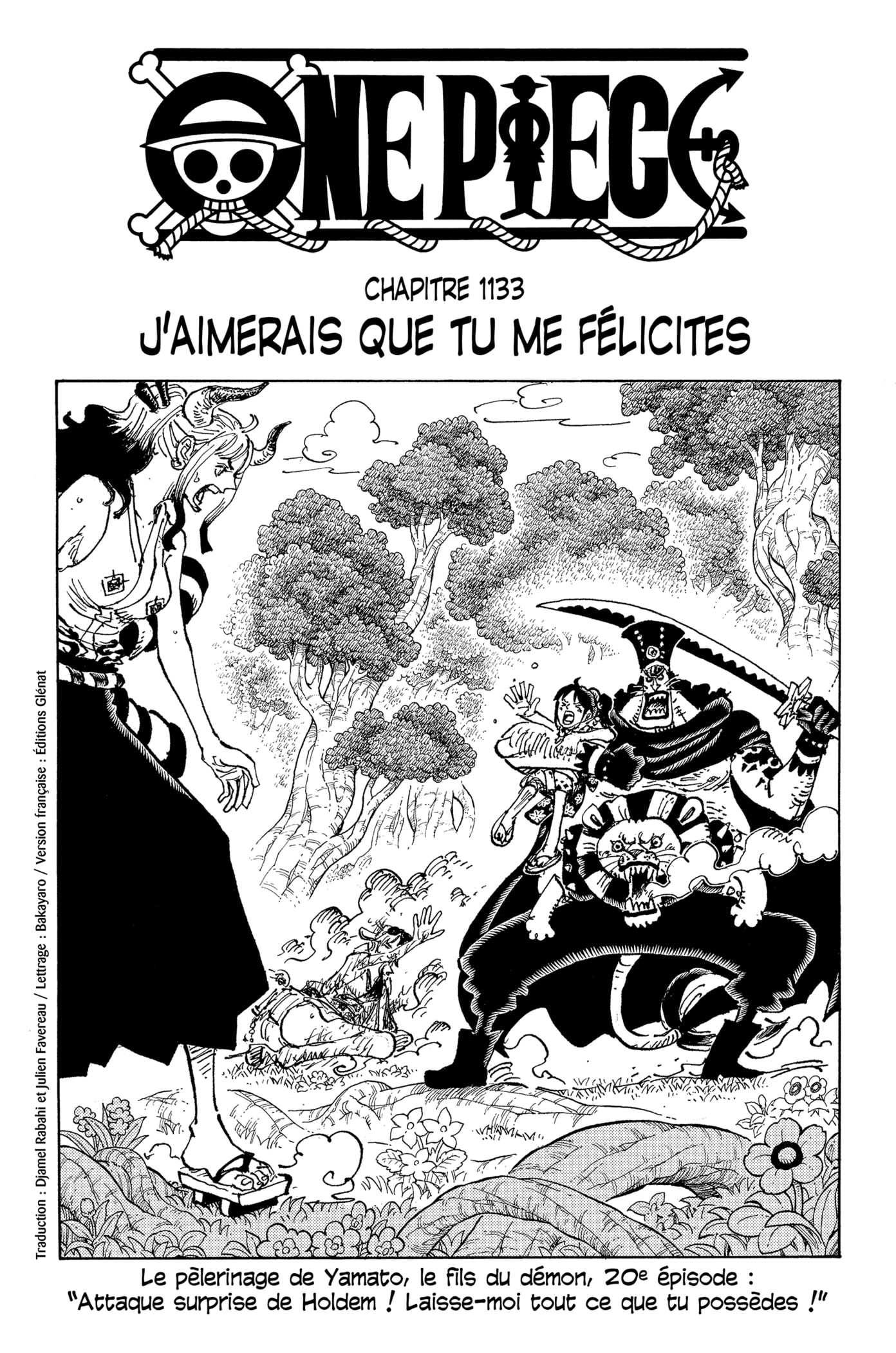 One Piece Chapitre 1133 - Page 1