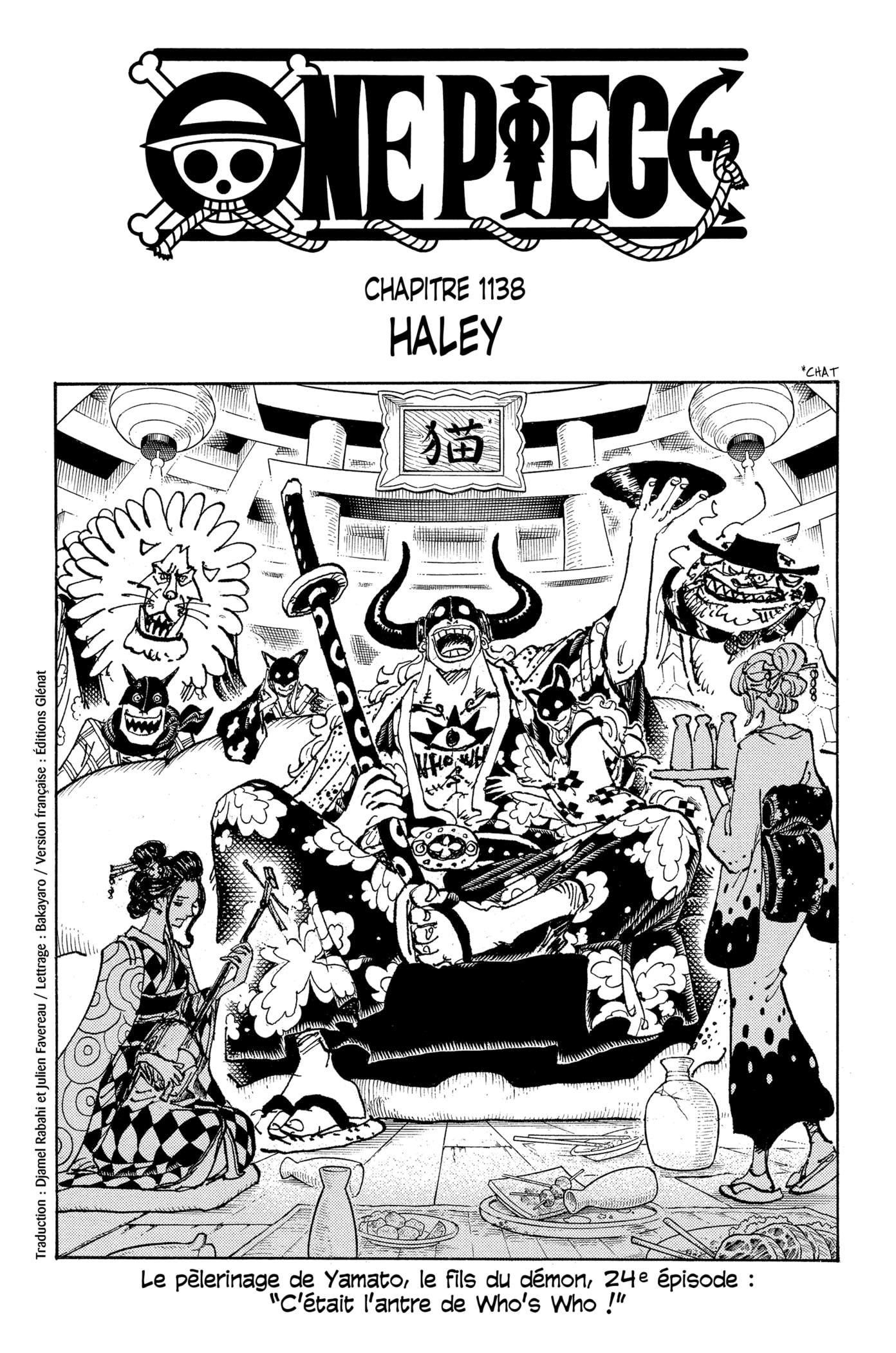 One Piece Chapitre 1138 - Page 1