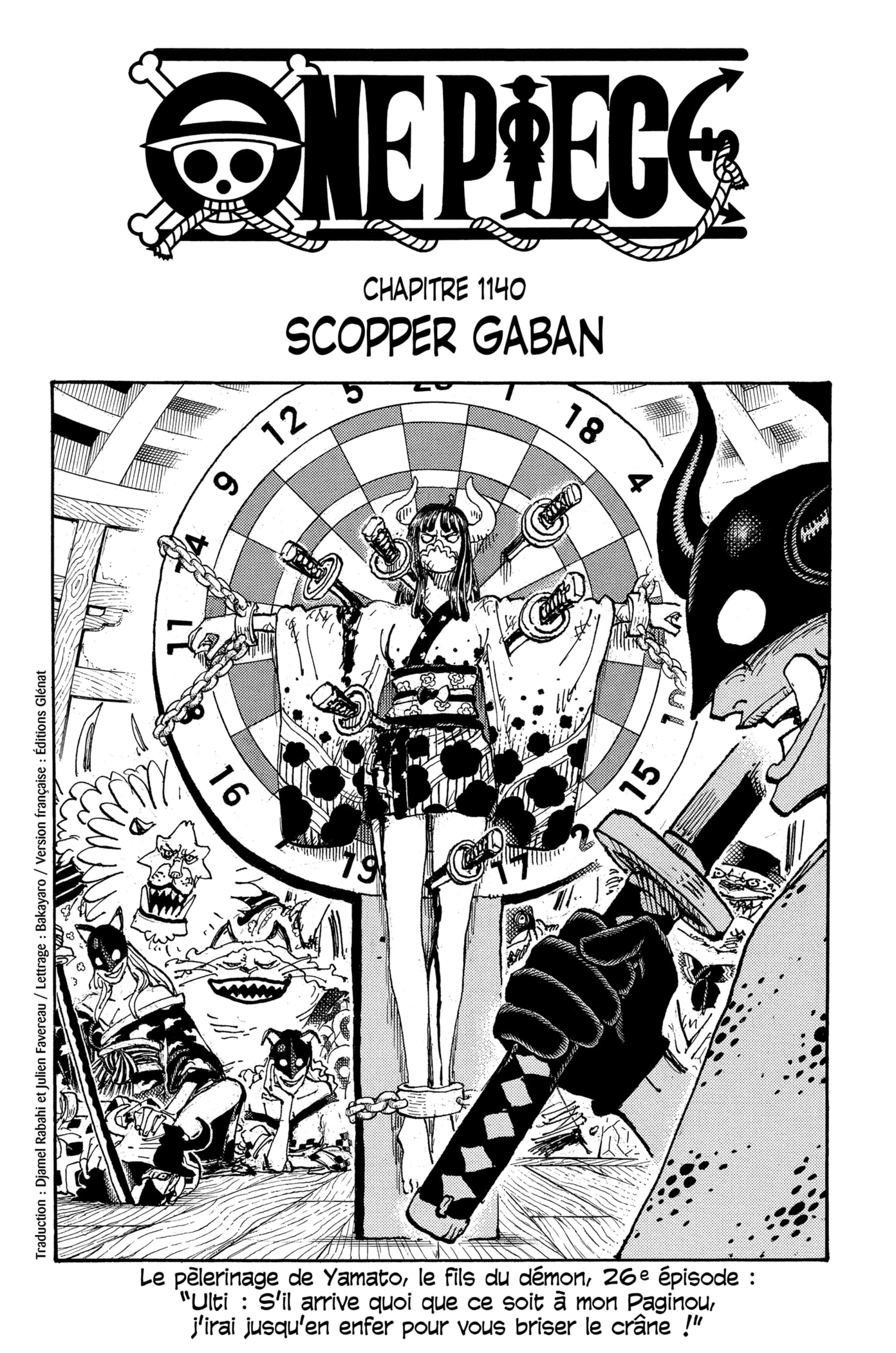 One Piece Chapitre 1140 - Page 1