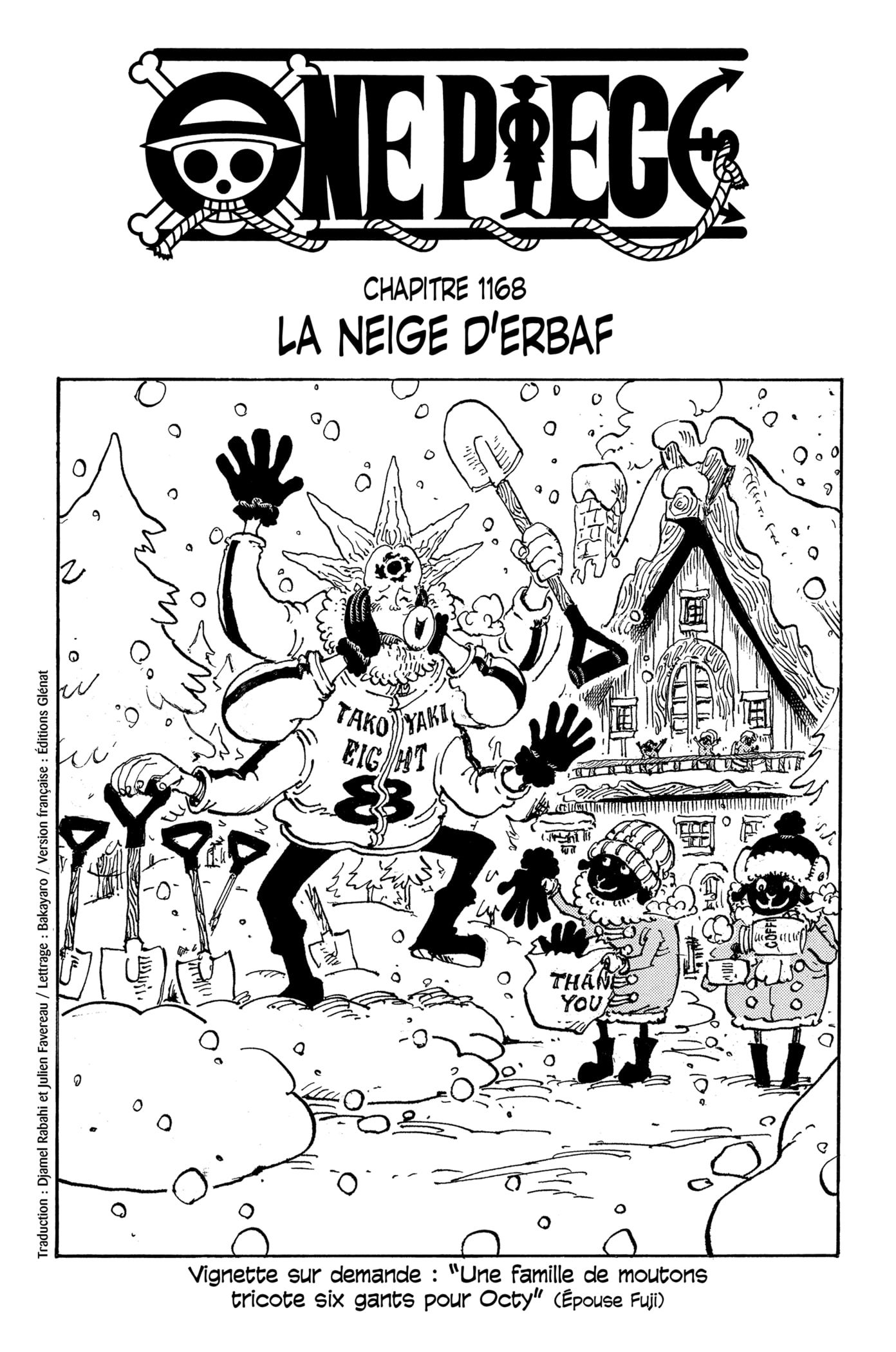 One Piece Chapitre 1168 - Page 1