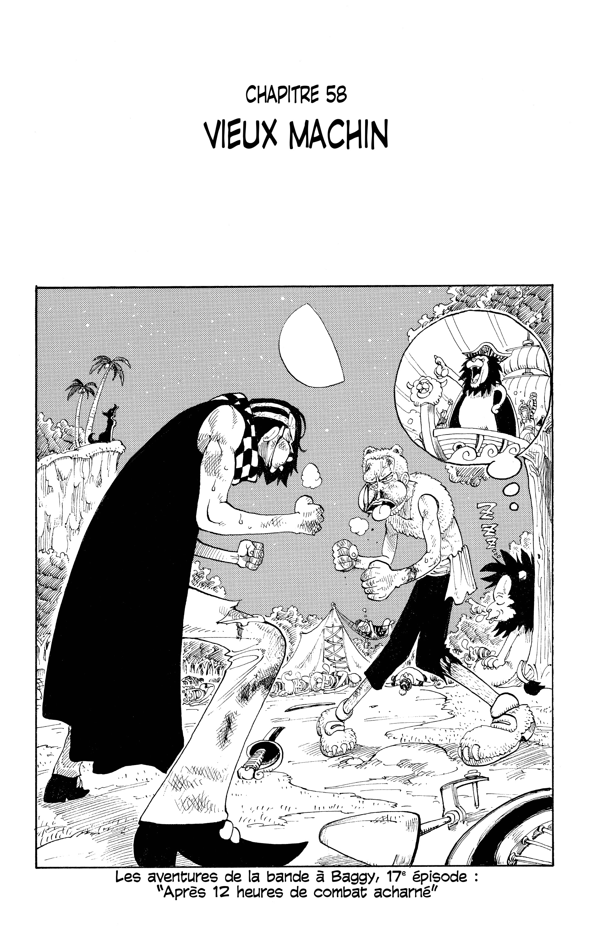 One Piece Chapitre 58 - Page 1