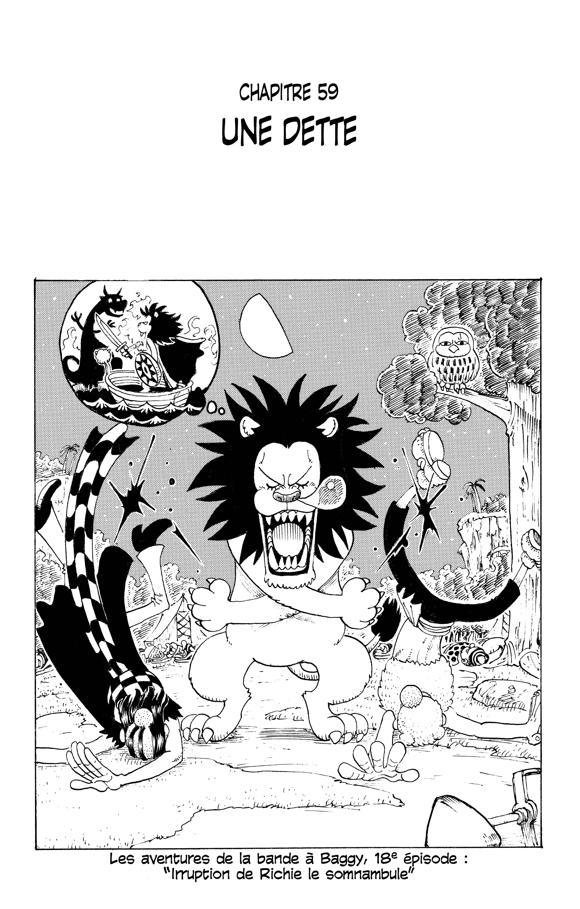 One Piece Chapitre 59 - Page 1