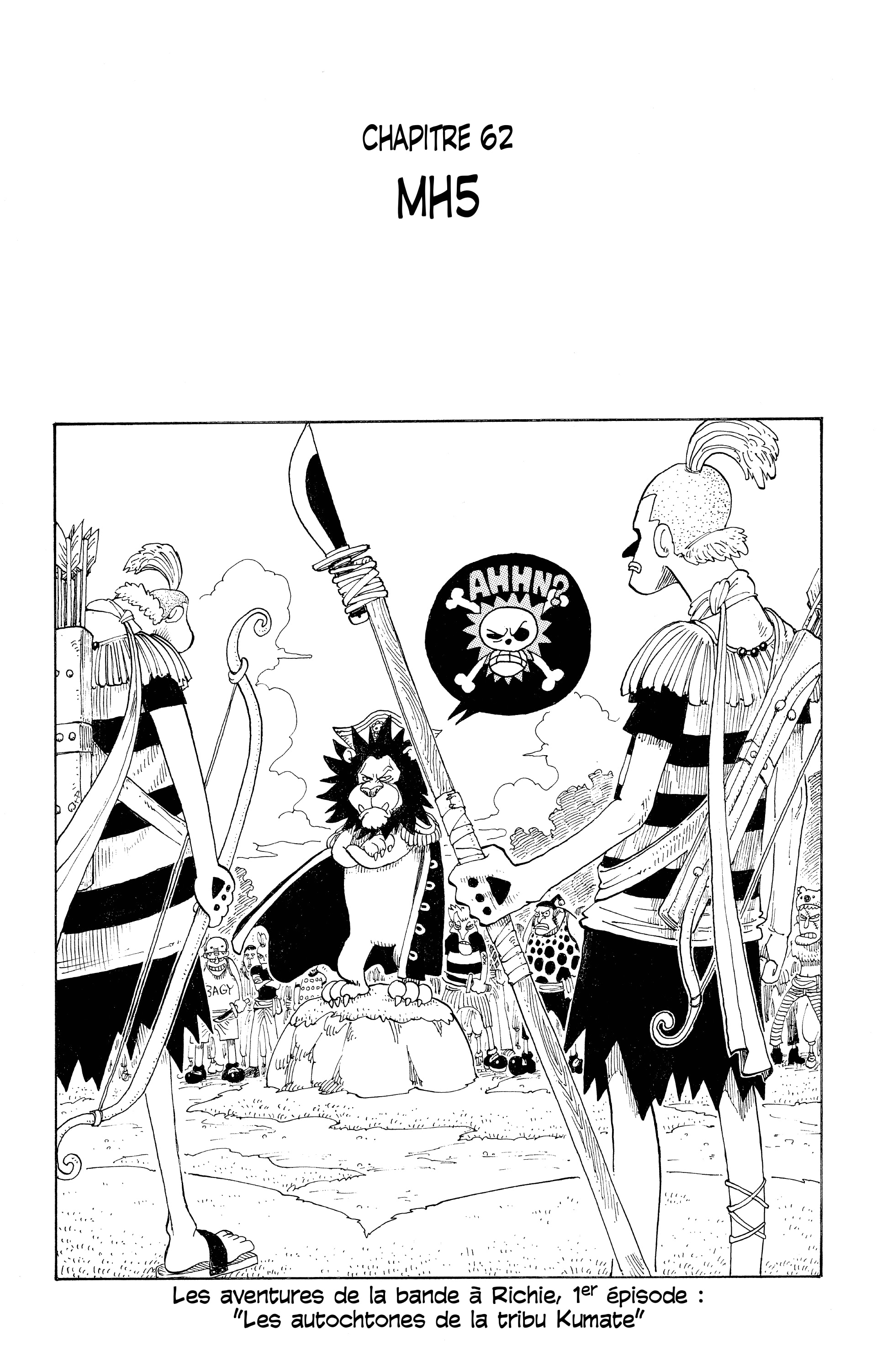 One Piece Chapitre 62 - Page 1