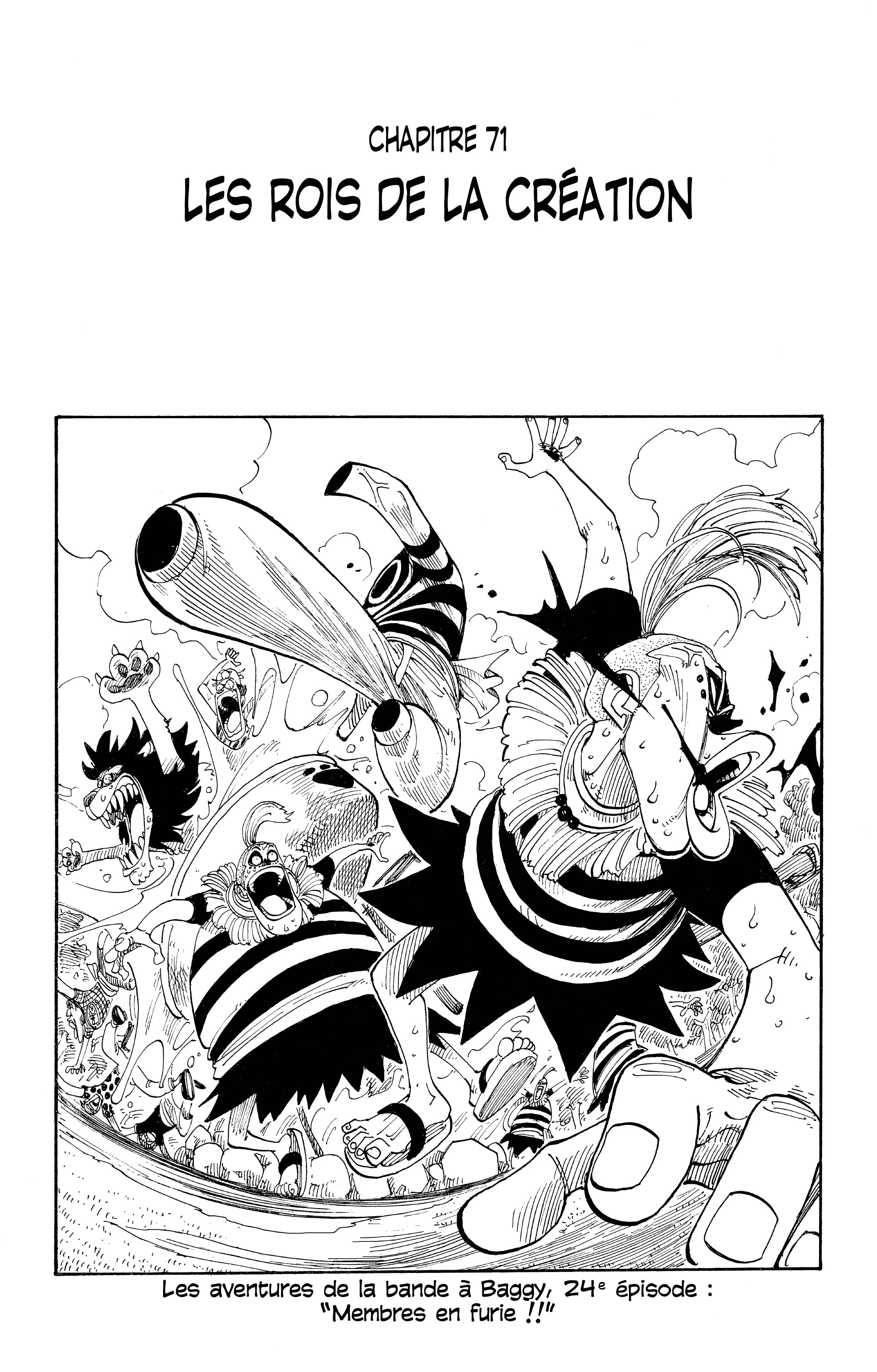 One Piece Chapitre 71 - Page 1