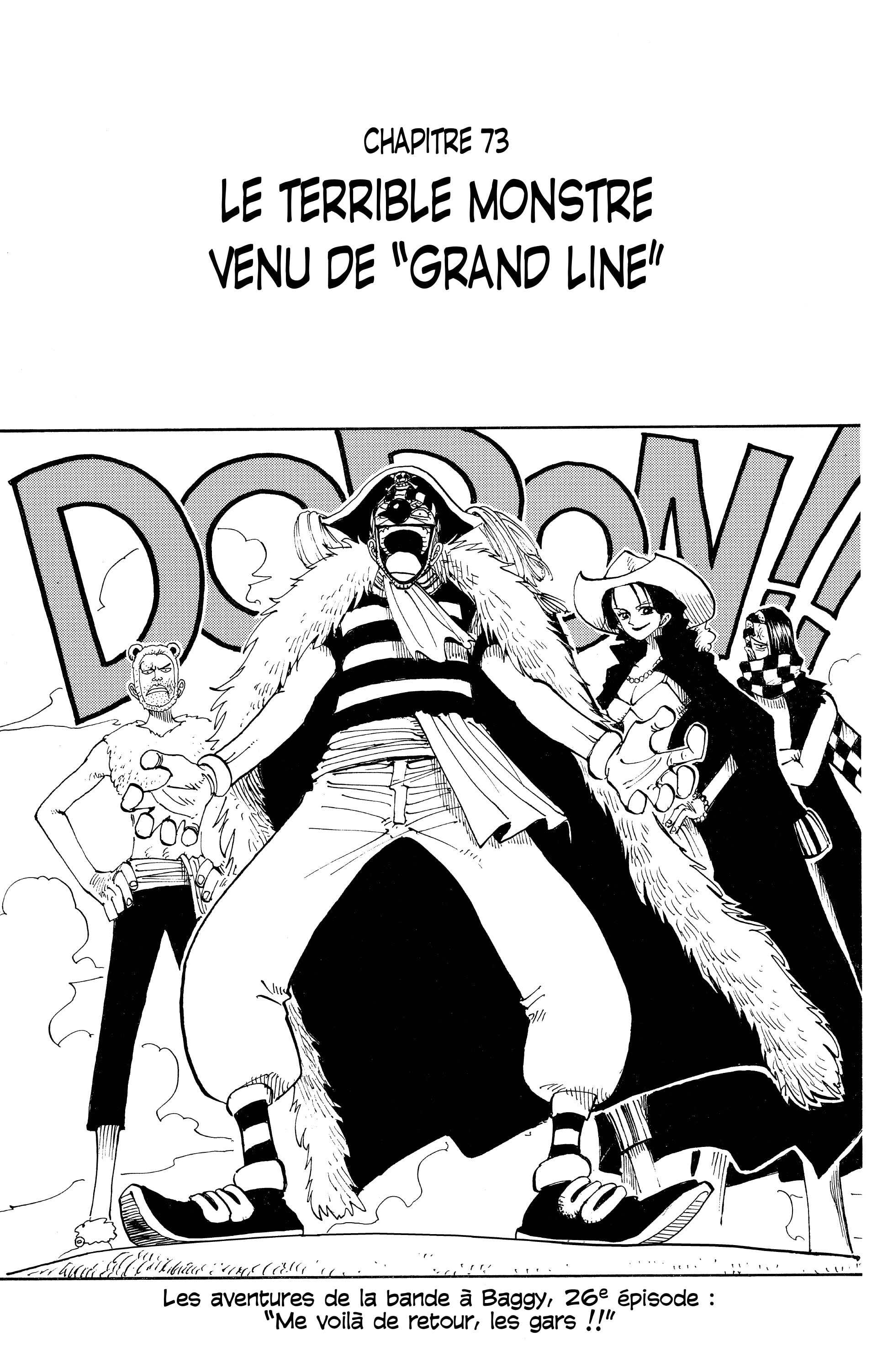 One Piece Chapitre 73 - Page 1
