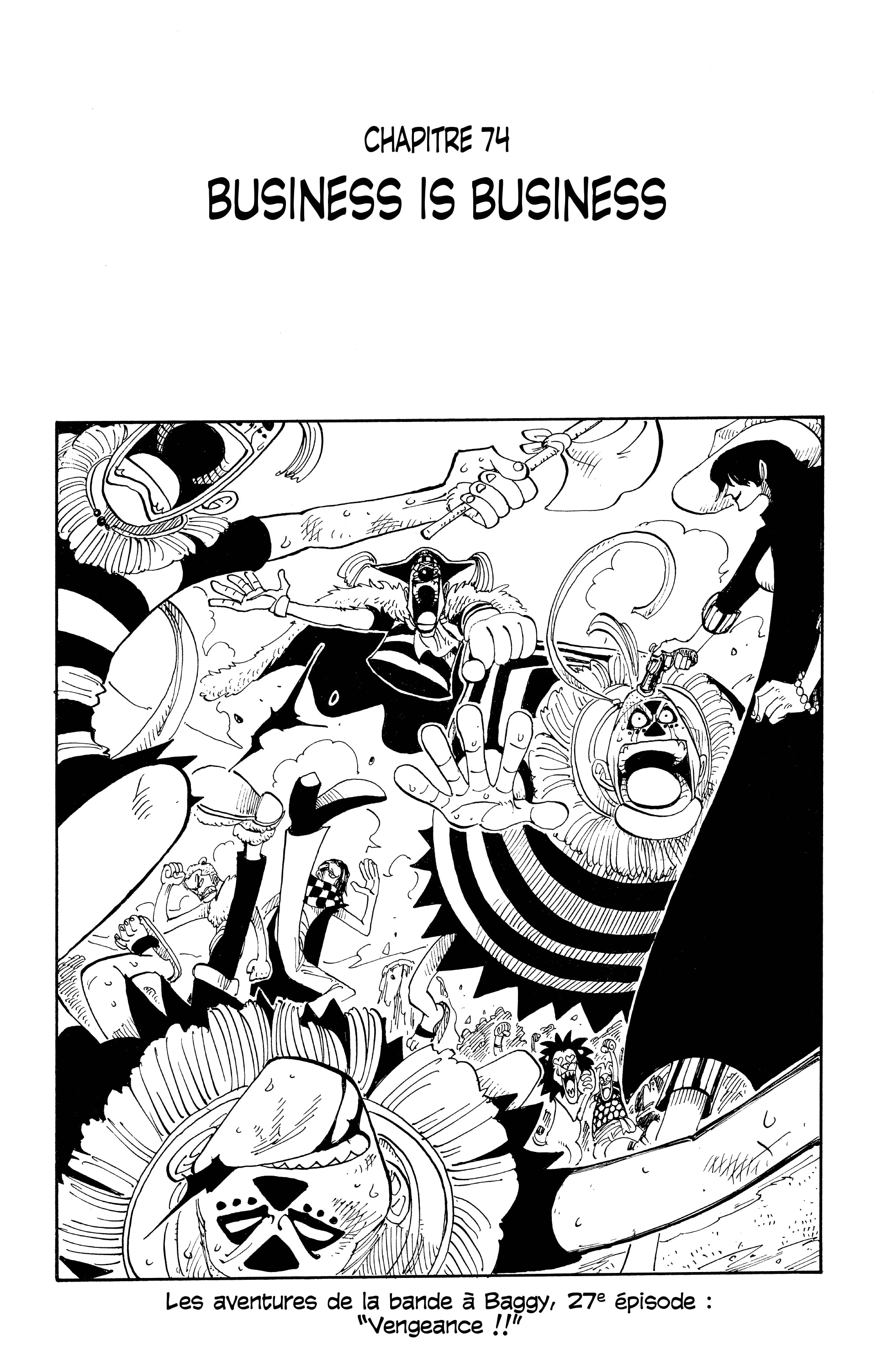 One Piece Chapitre 74 - Page 1