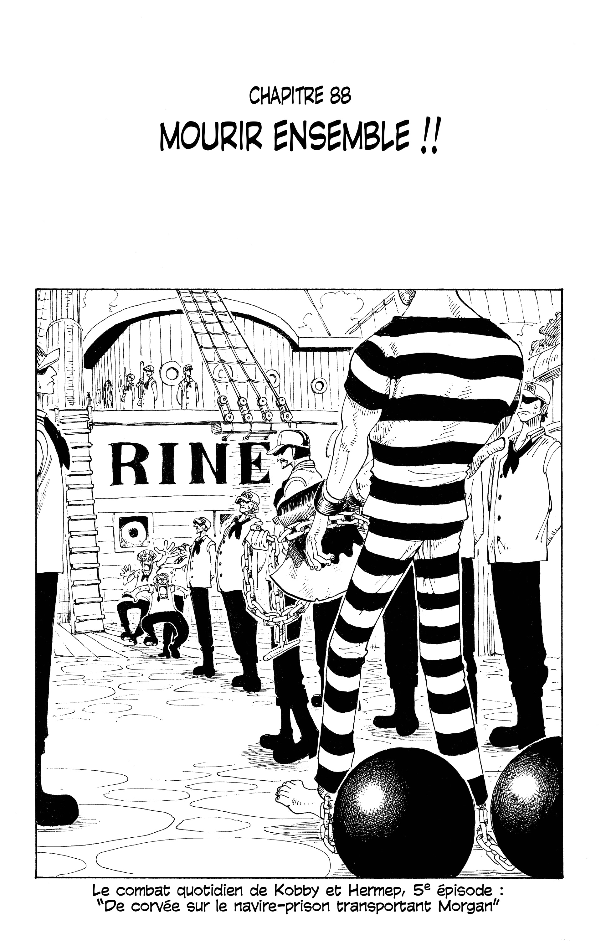 One Piece Chapitre 88 - Page 1