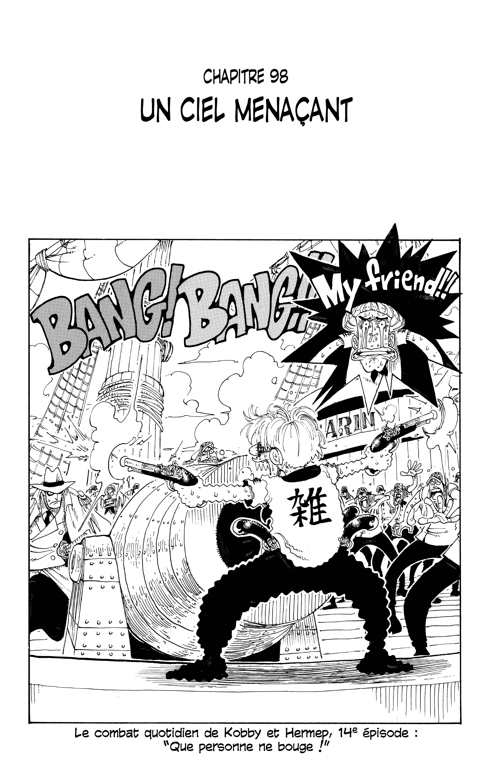 One Piece Chapitre 98 - Page 1
