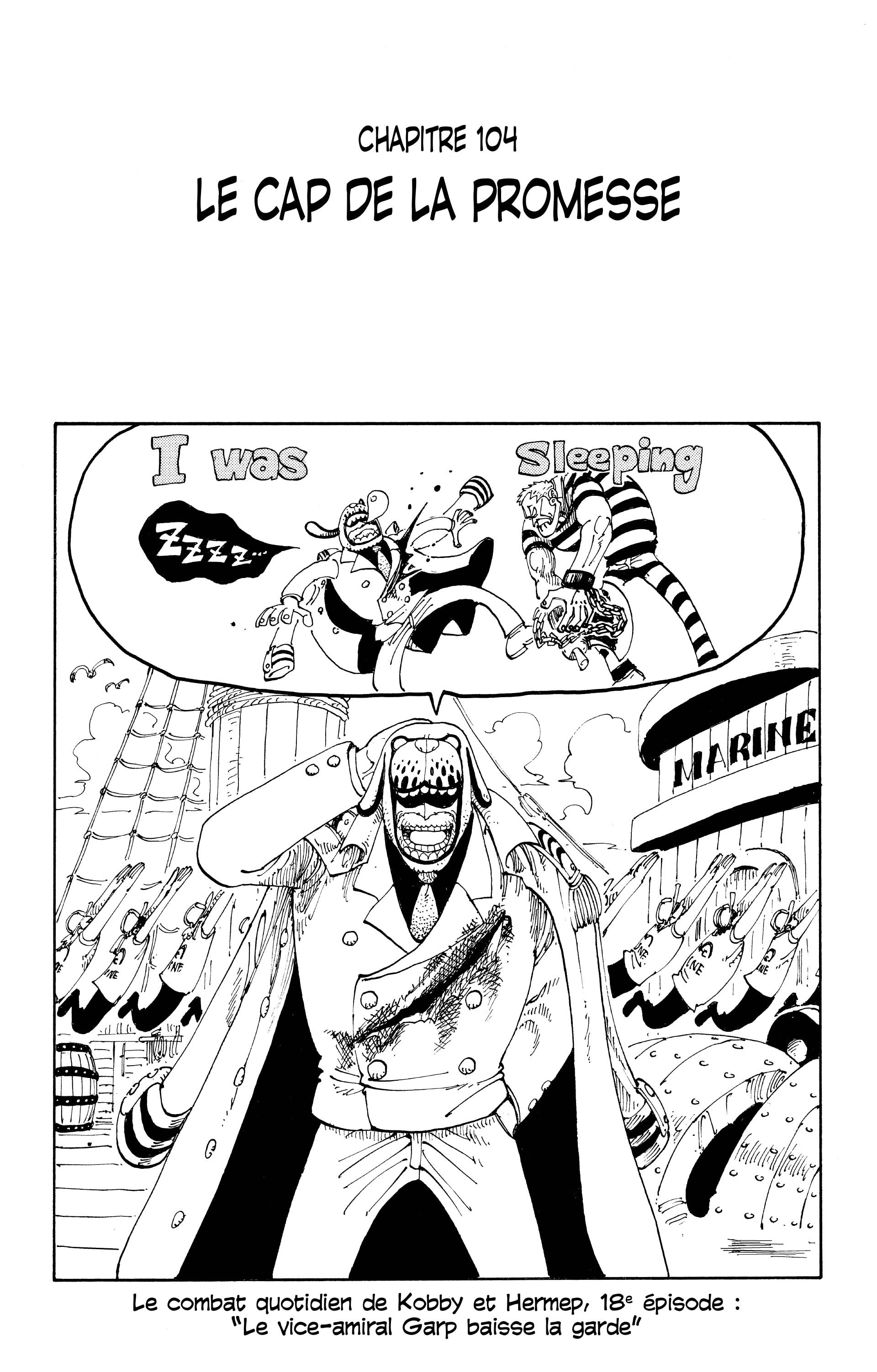 One Piece Chapitre 104 - Page 1