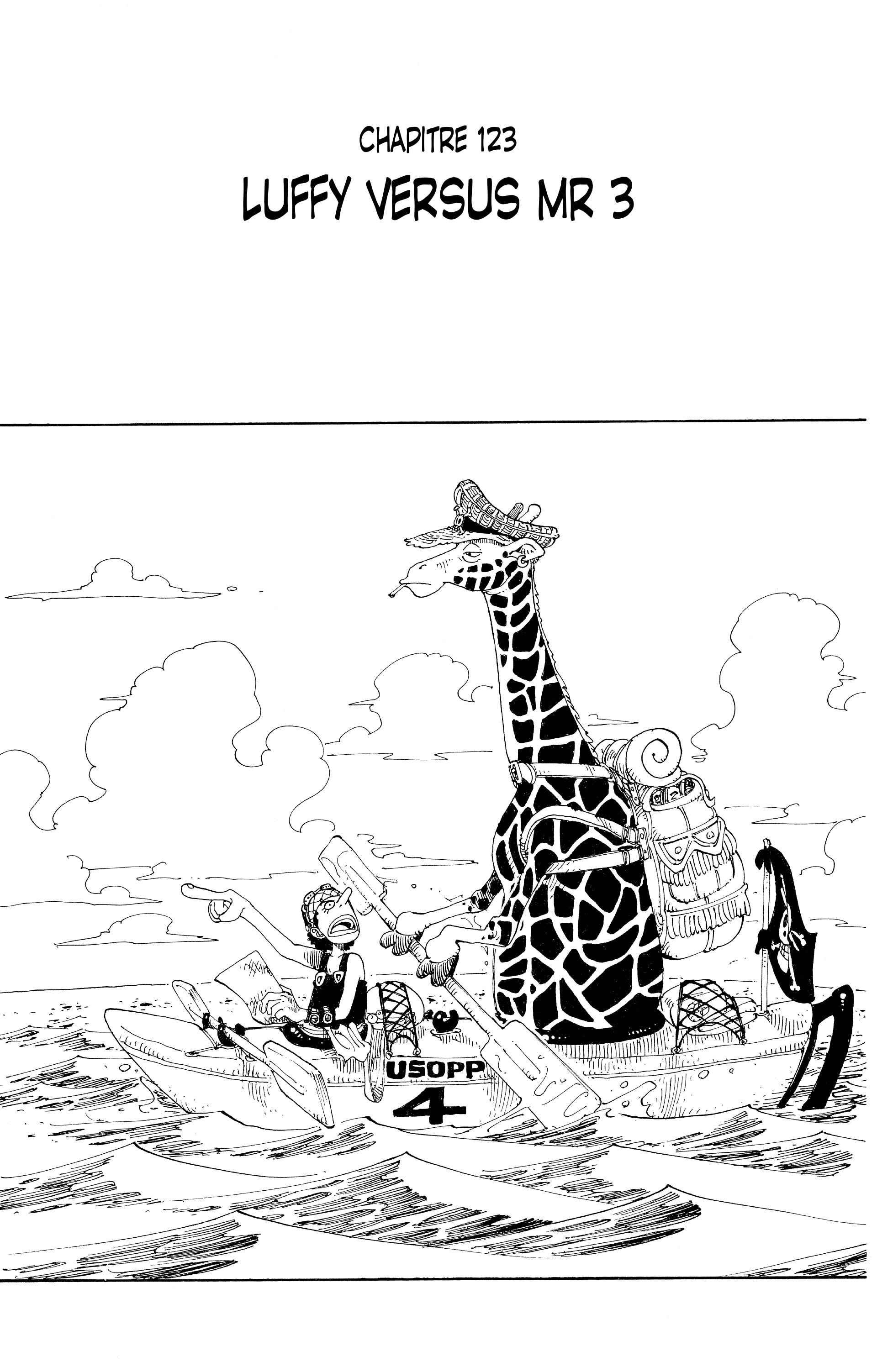 One Piece Chapitre 123 - Page 1