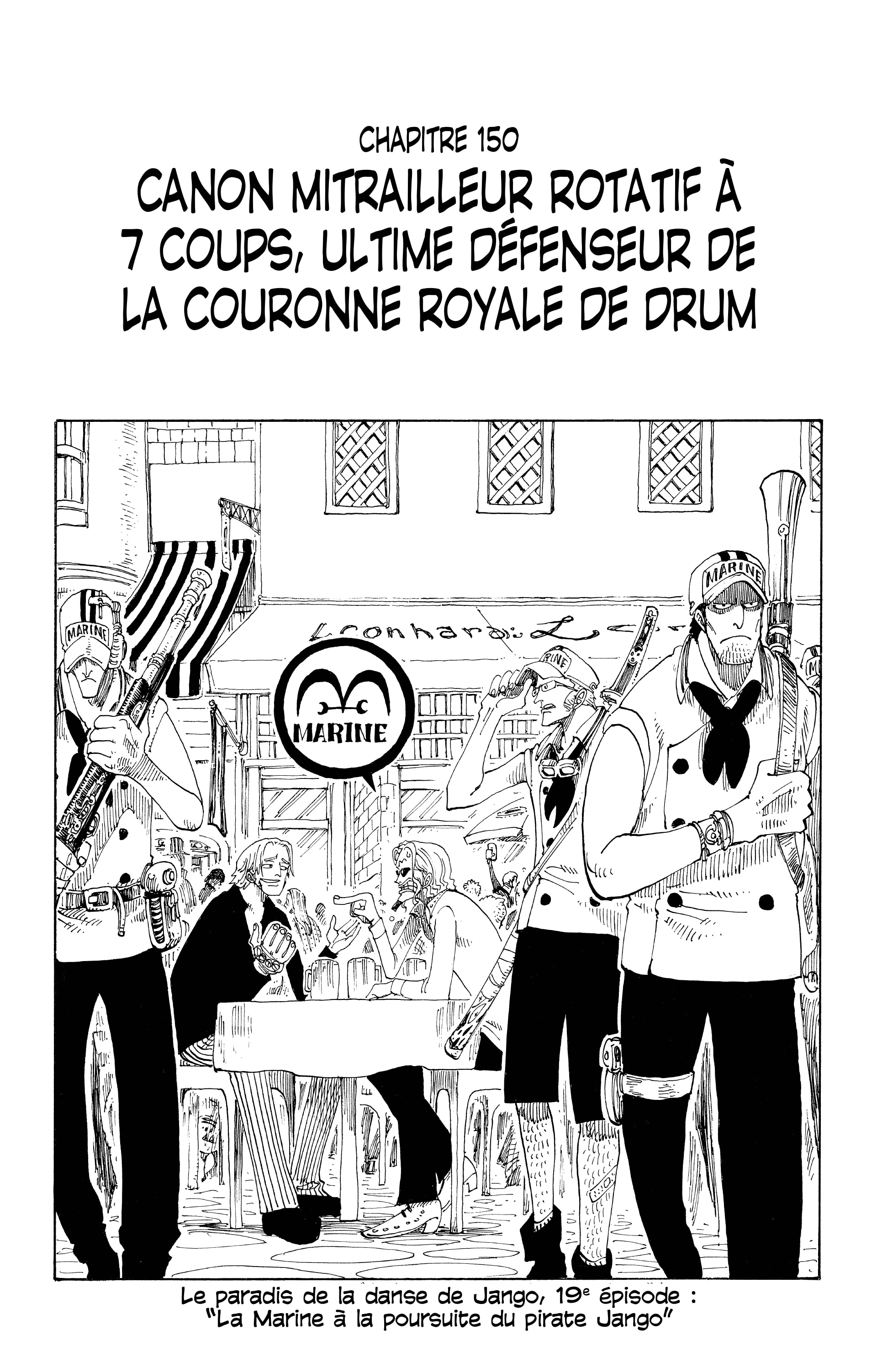 One Piece Chapitre 150 - Page 1