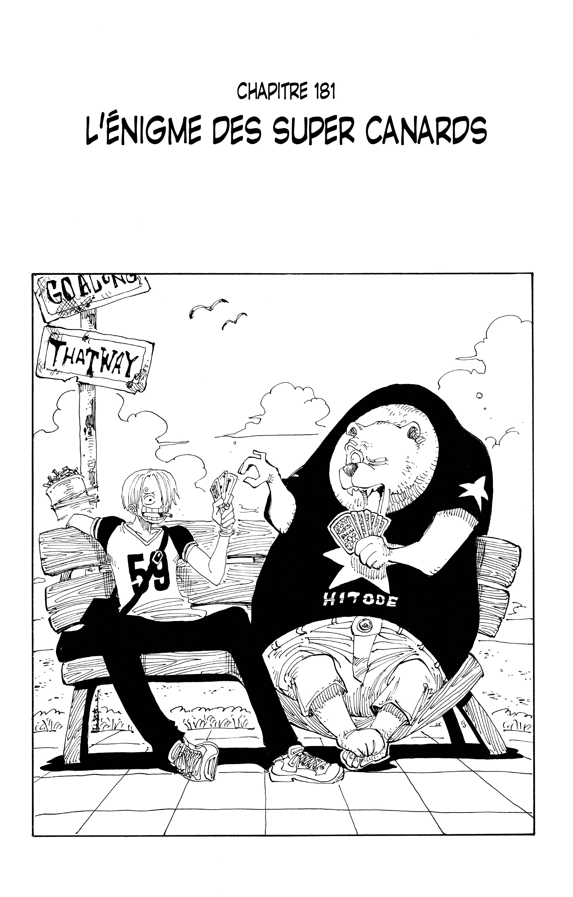 One Piece Chapitre 181 - Page 1