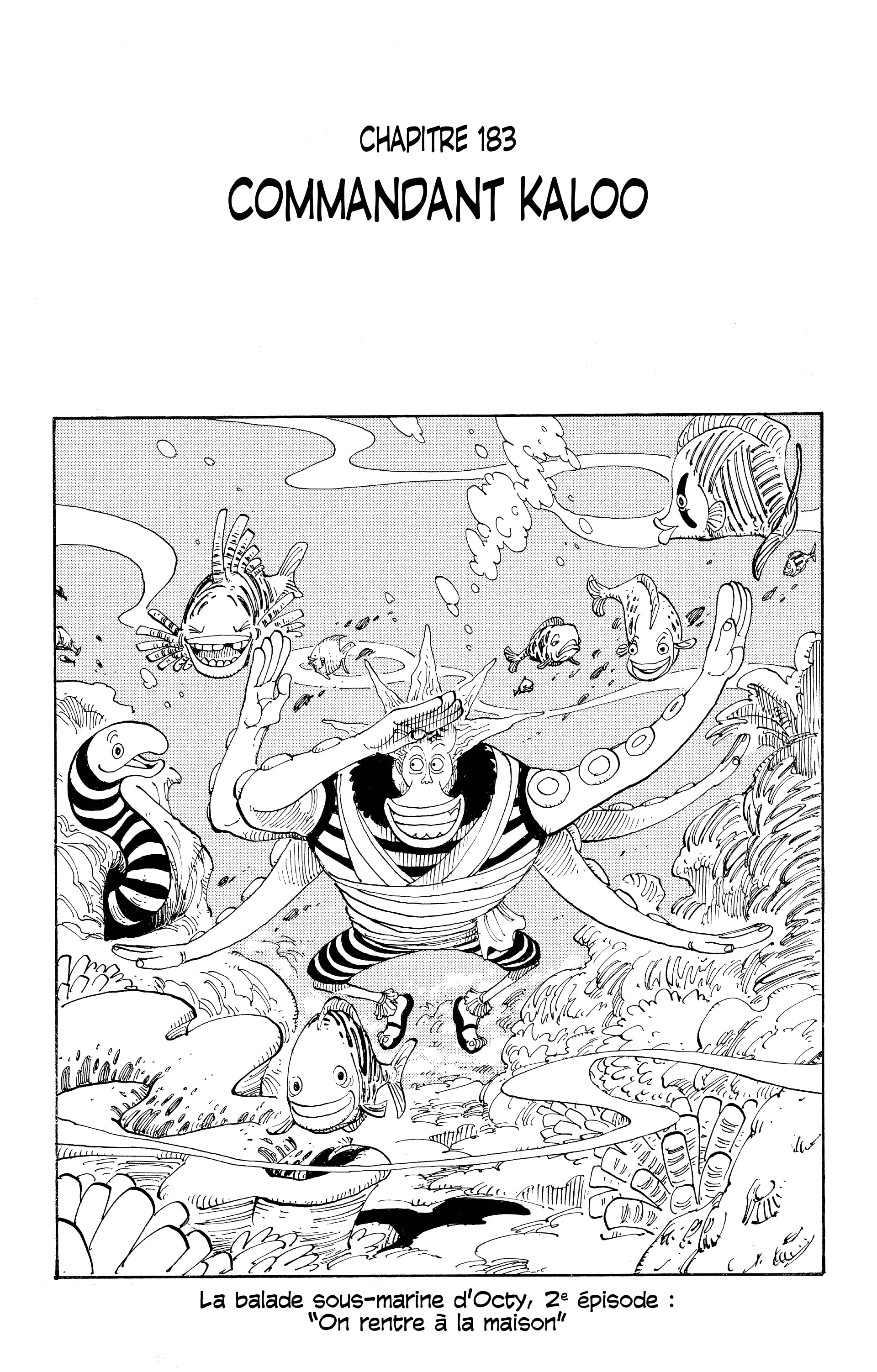 One Piece Chapitre 183 - Page 1